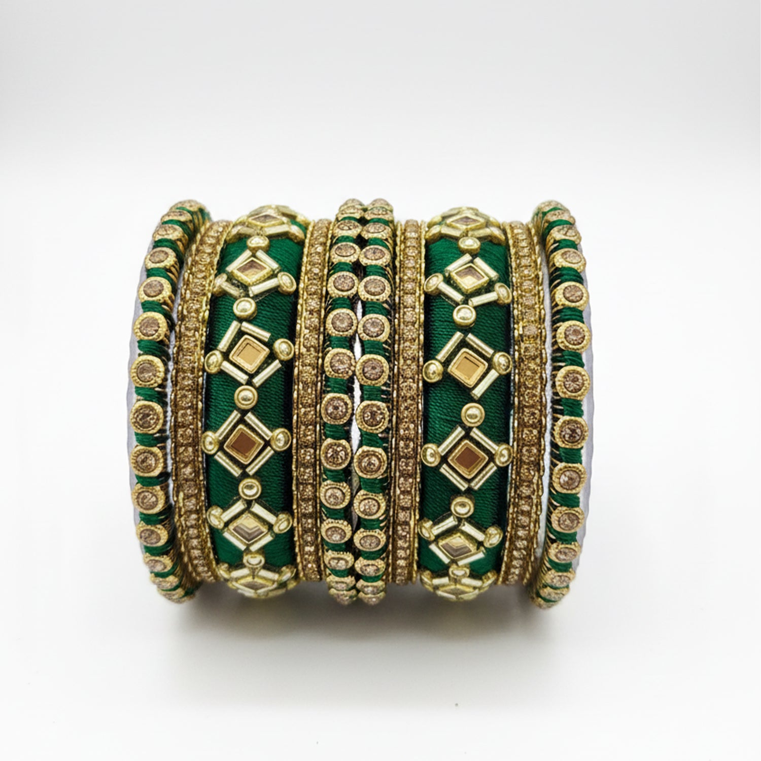 Rutuja Green Bangles