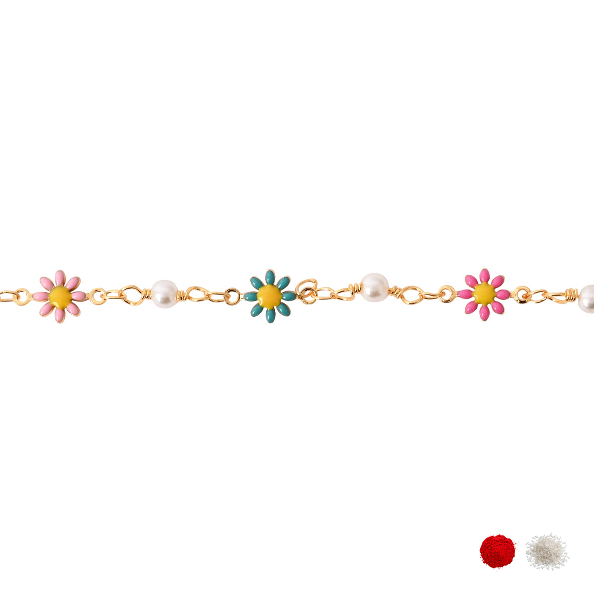Colorful Floral Bracelet
