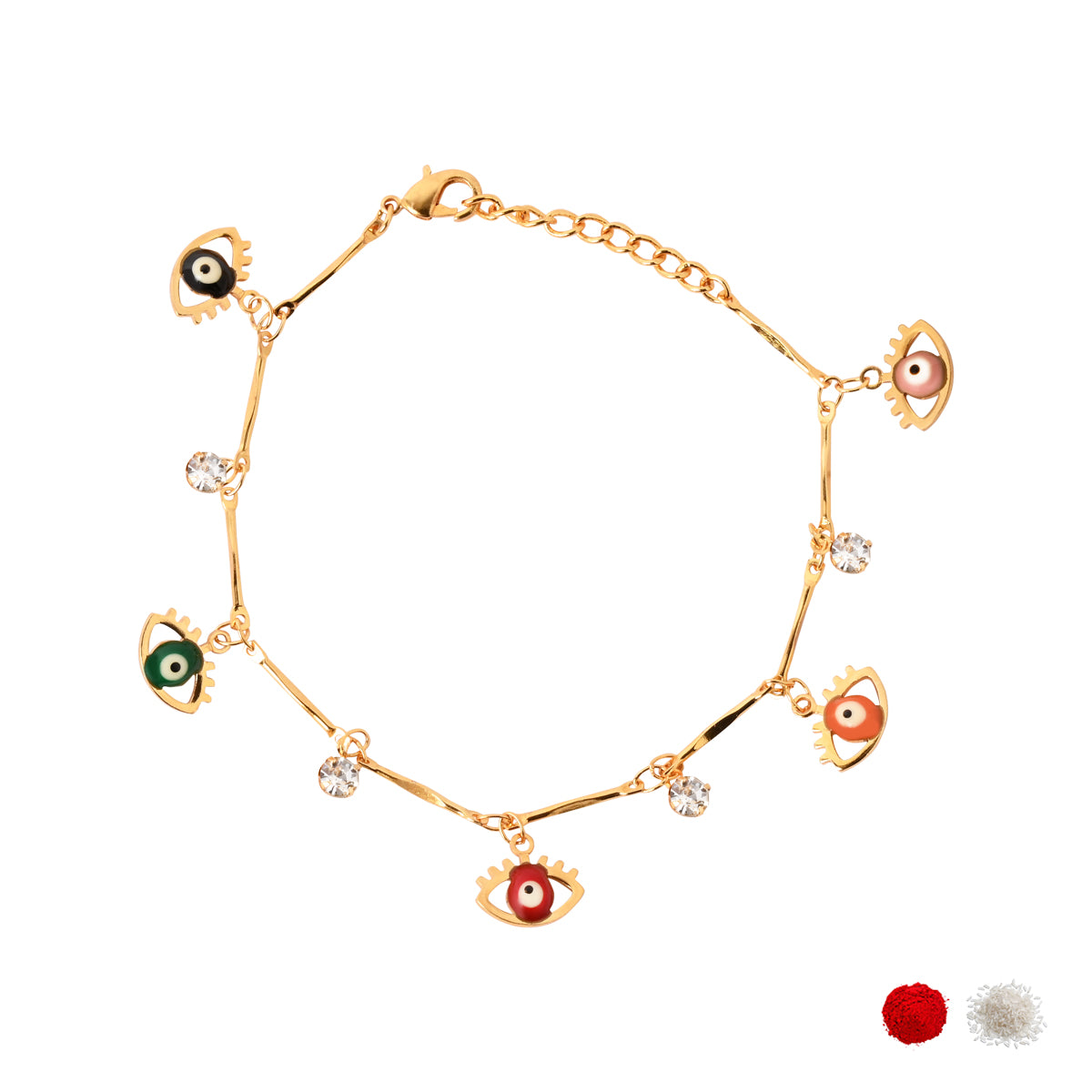 Minimalist Evil Eye Bracelet