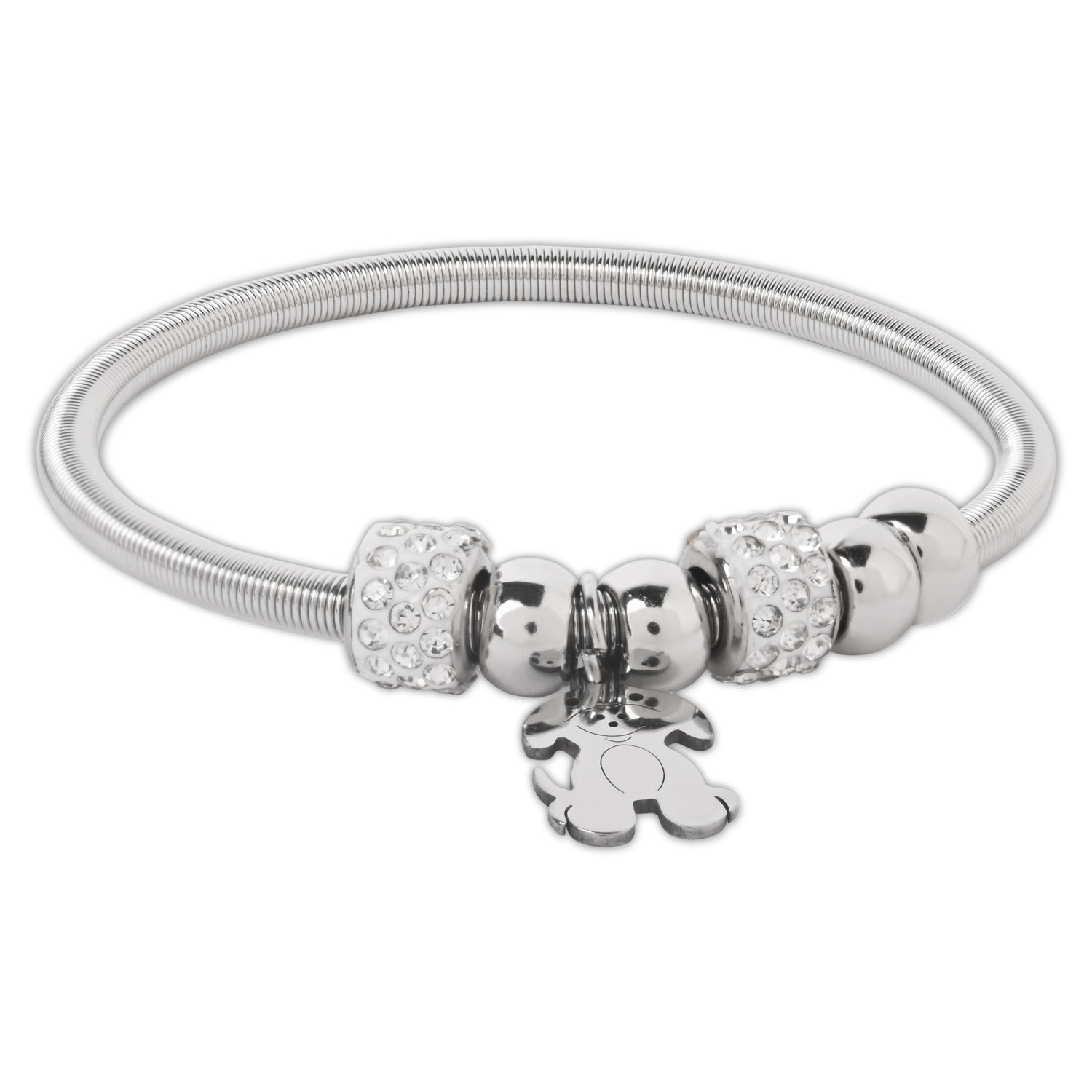 Adorable Puppy Charm Bracelet