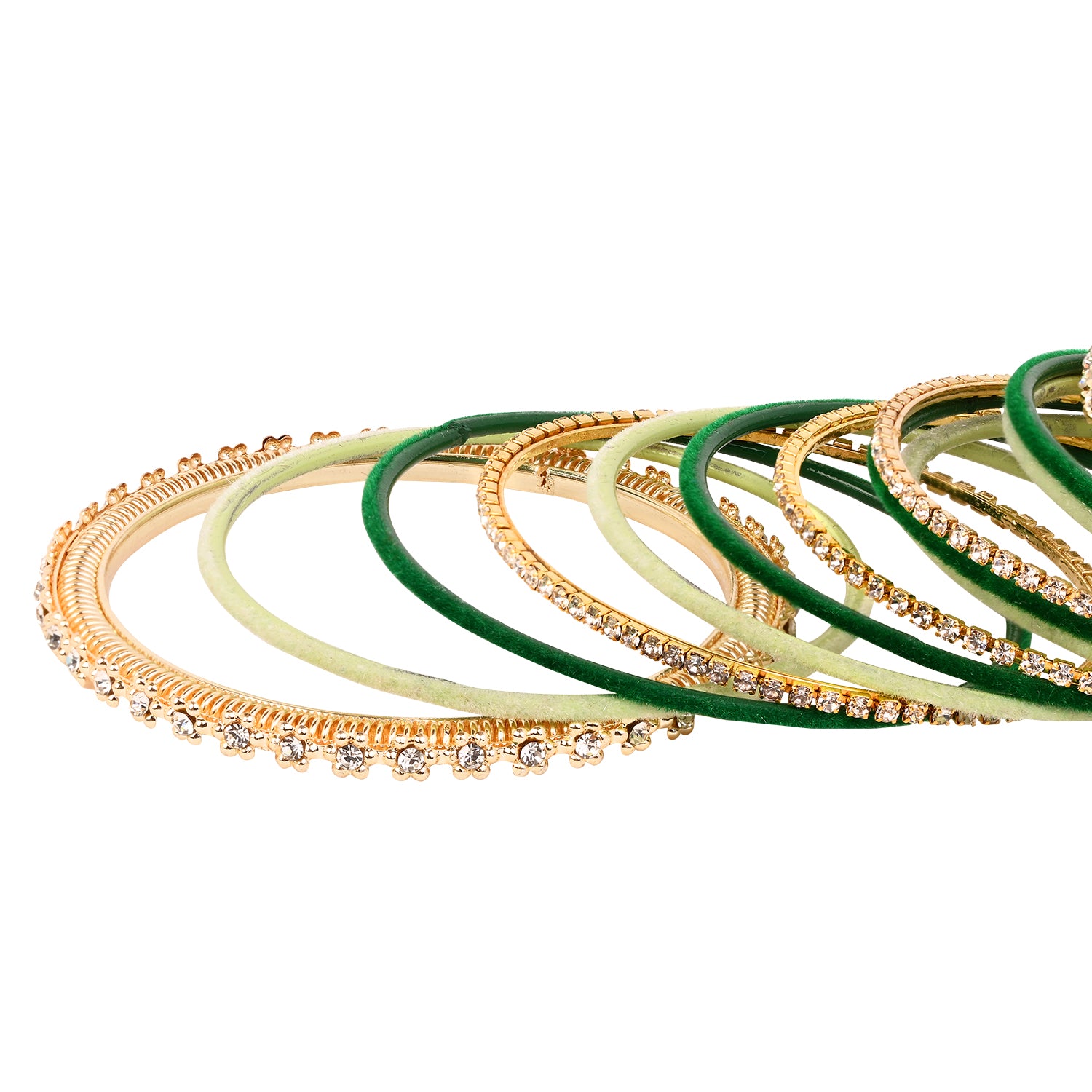 Aamani - Green Bangles