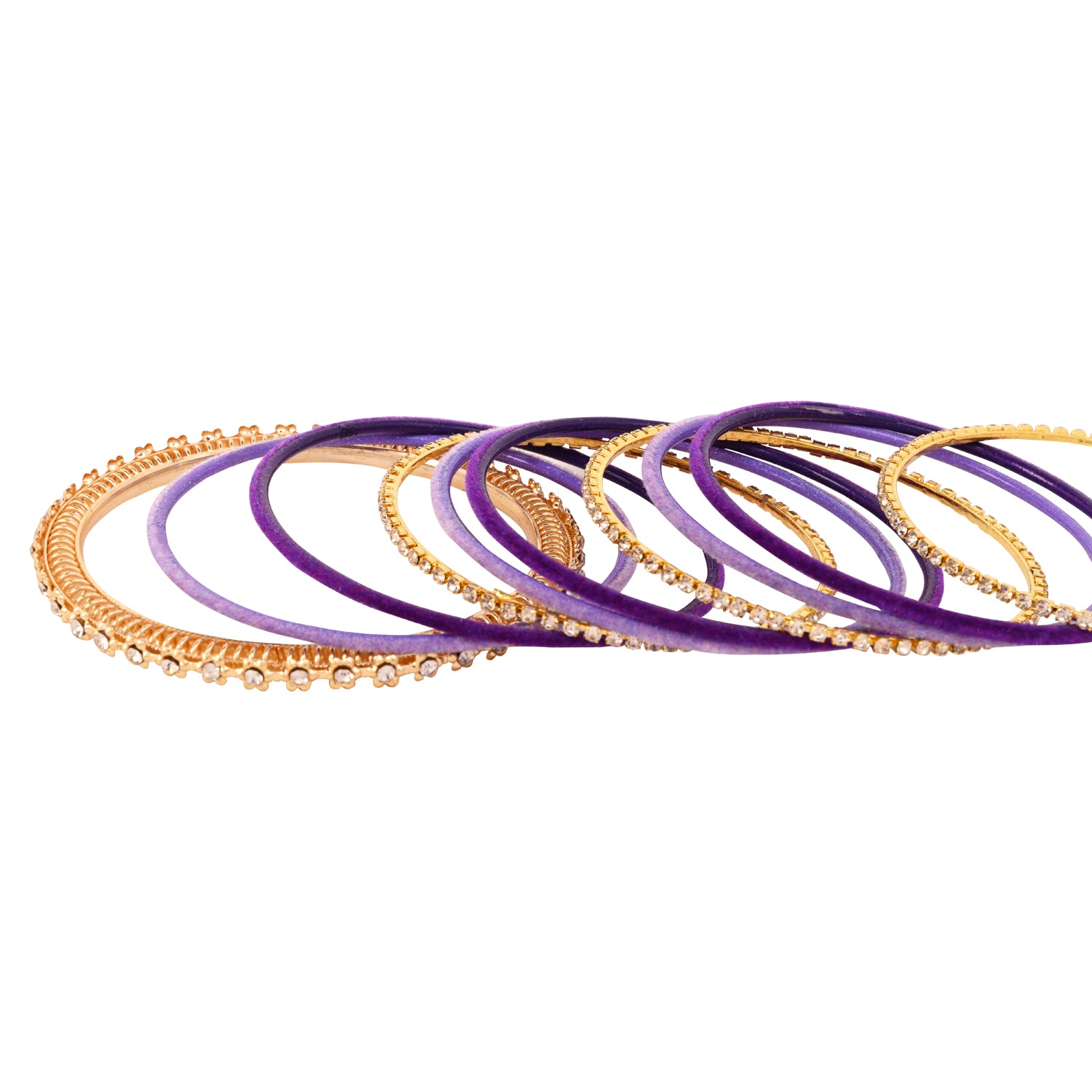 Aamani - Purple Bangles