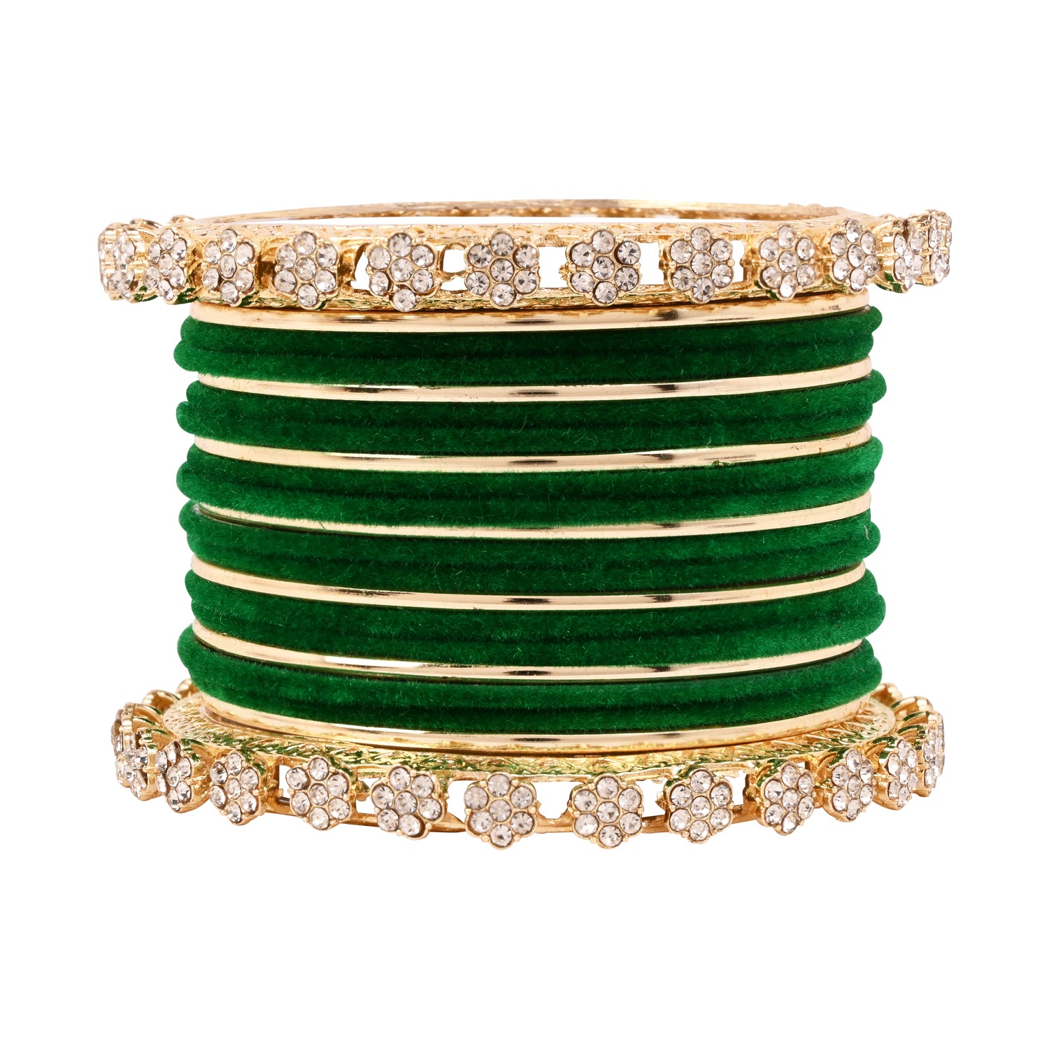 Astha - Green Bangles