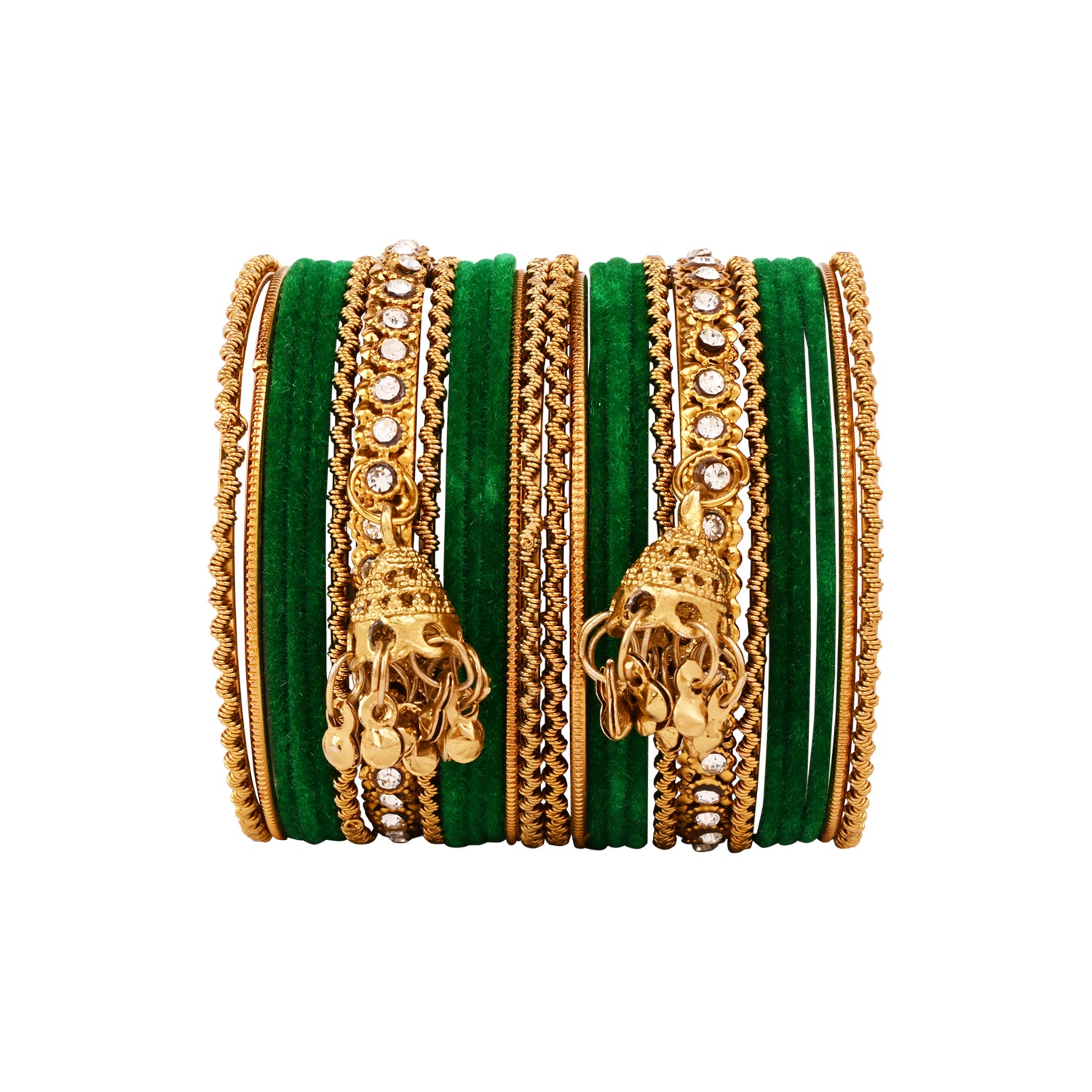 Abiya - Green Bangles