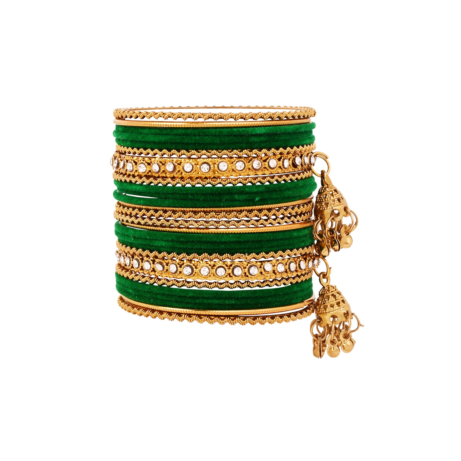 Abiya - Green Bangles