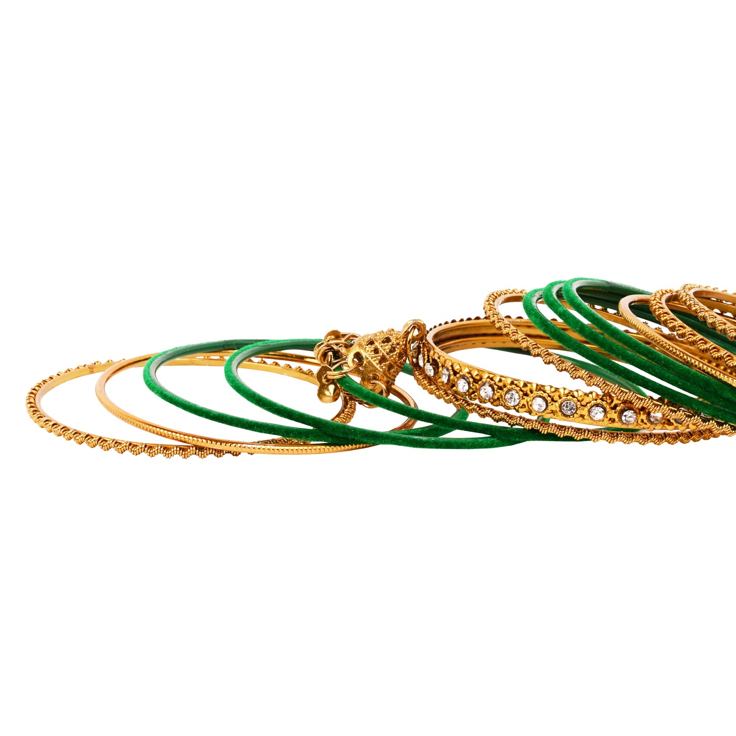Abiya - Green Bangles