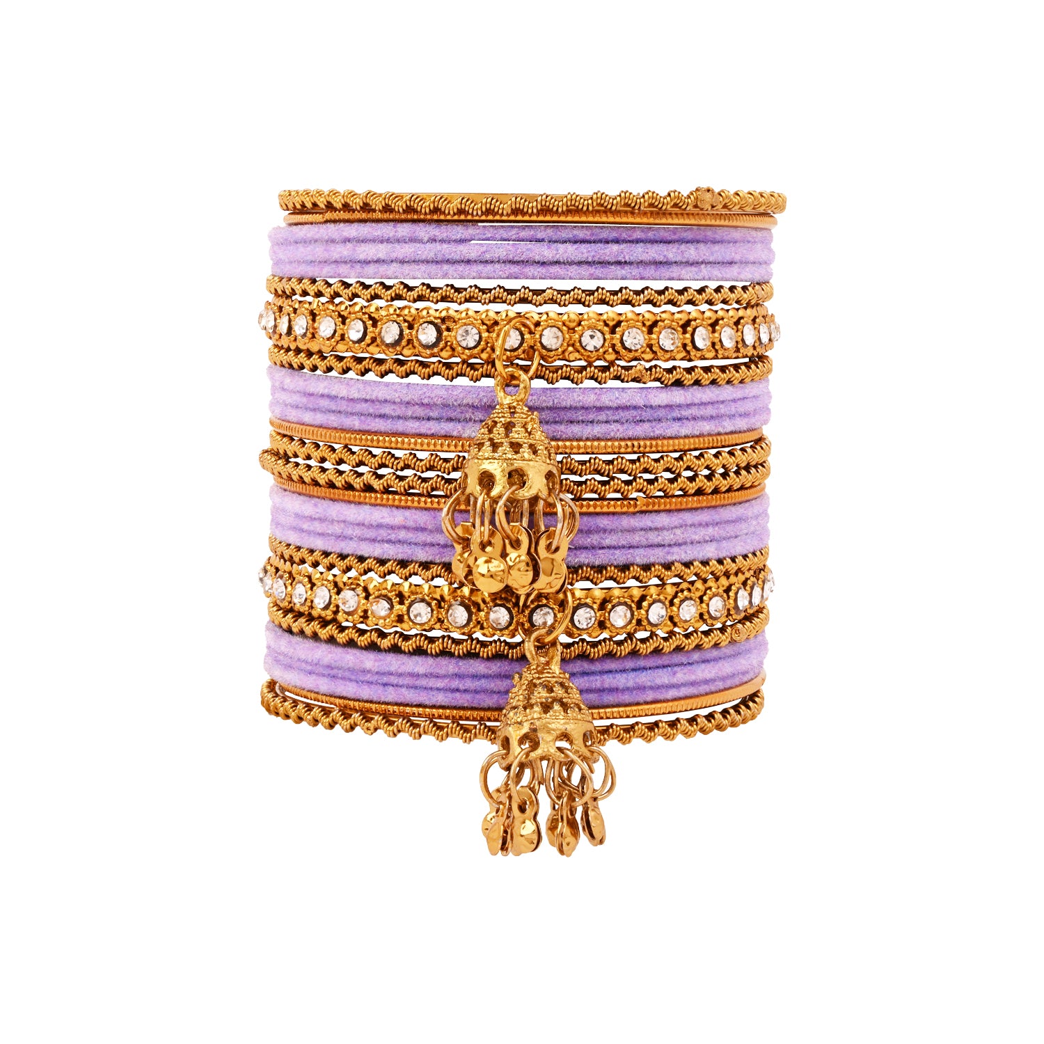 Abiya - Purple Bangles