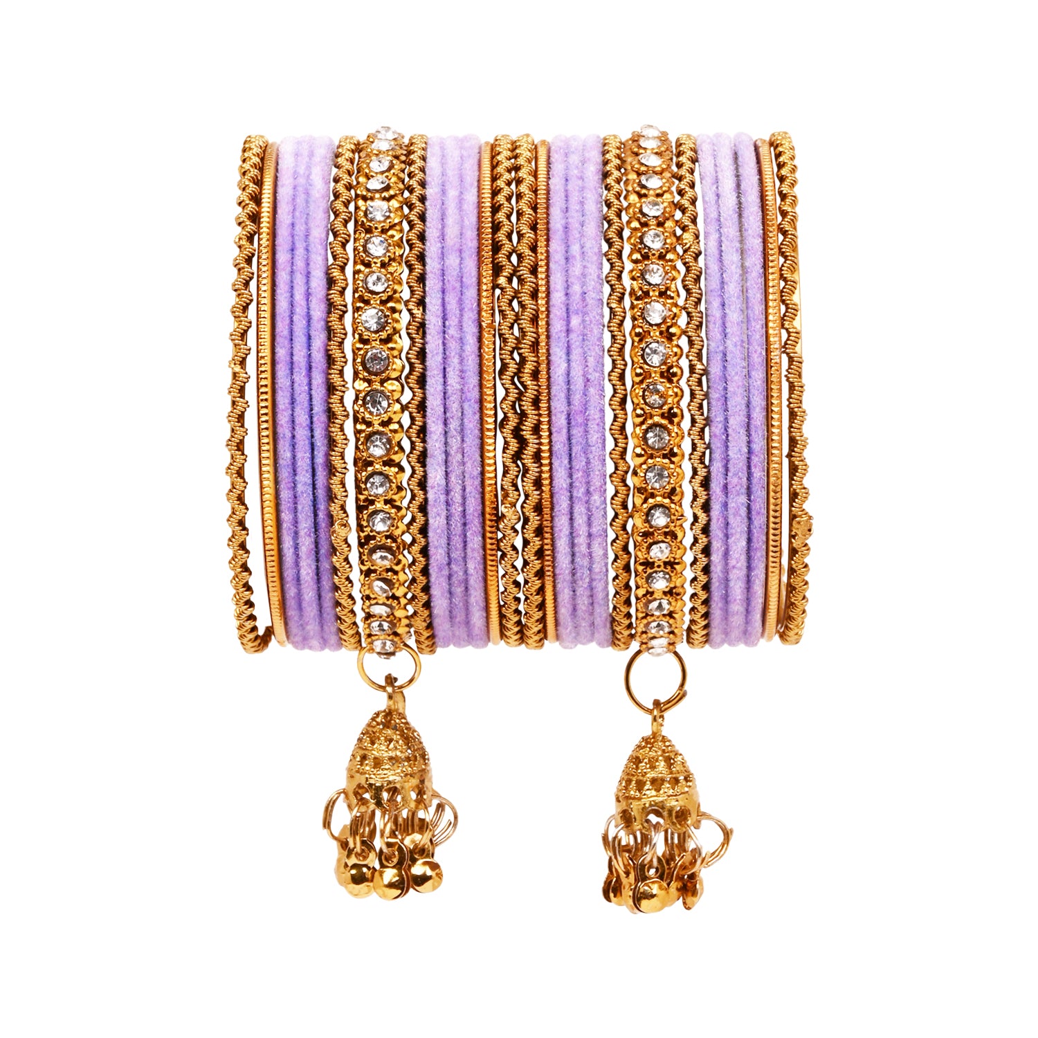 Abiya - Purple Bangles