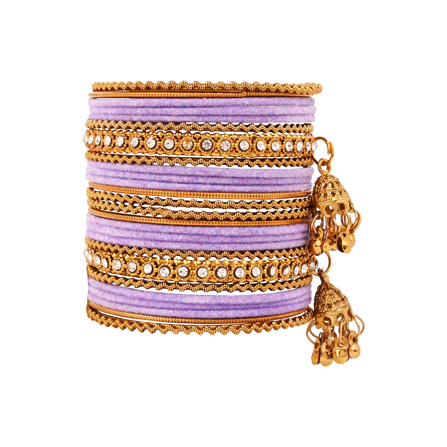 Abiya - Purple Bangles