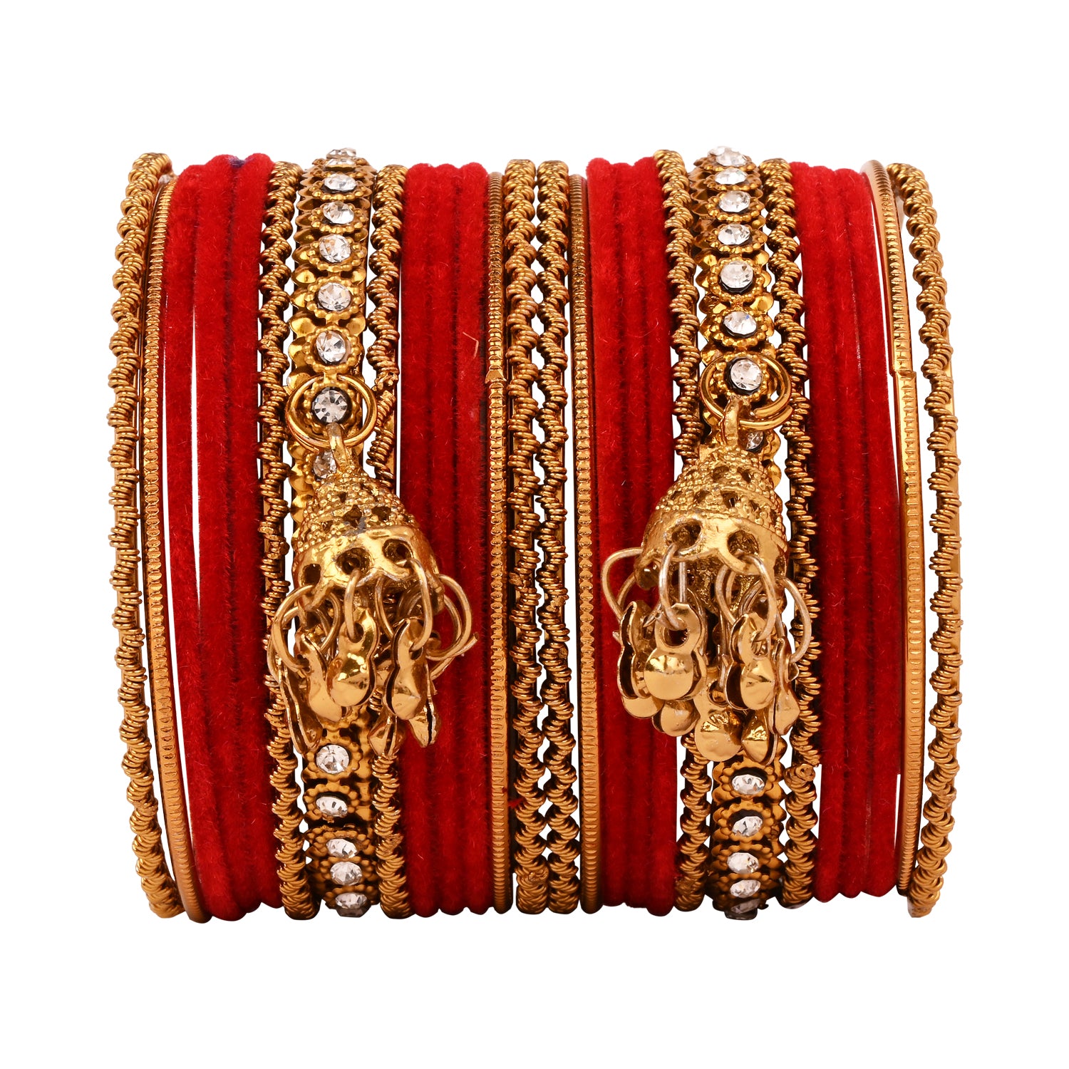 Abiya - Red Bangles