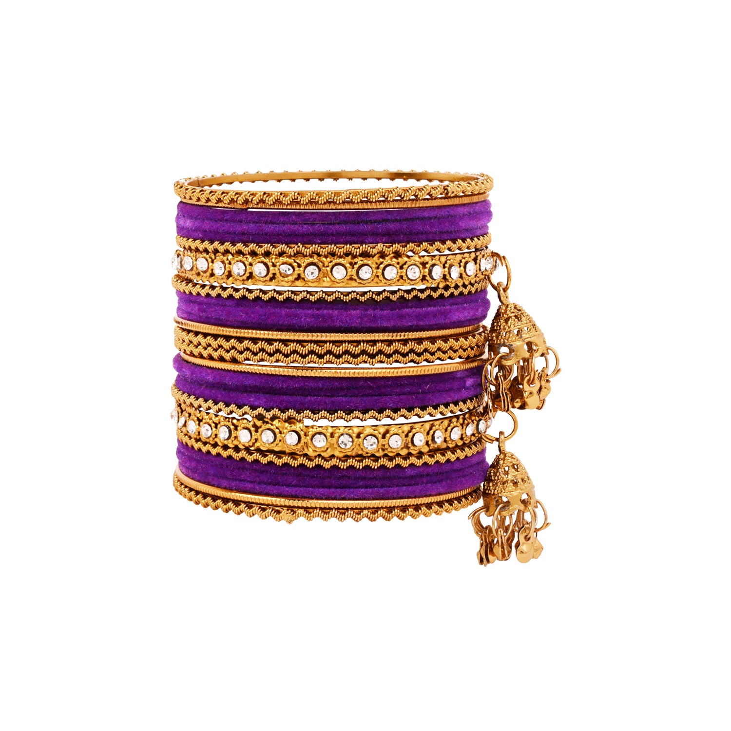 Abiya - Wine Bangles