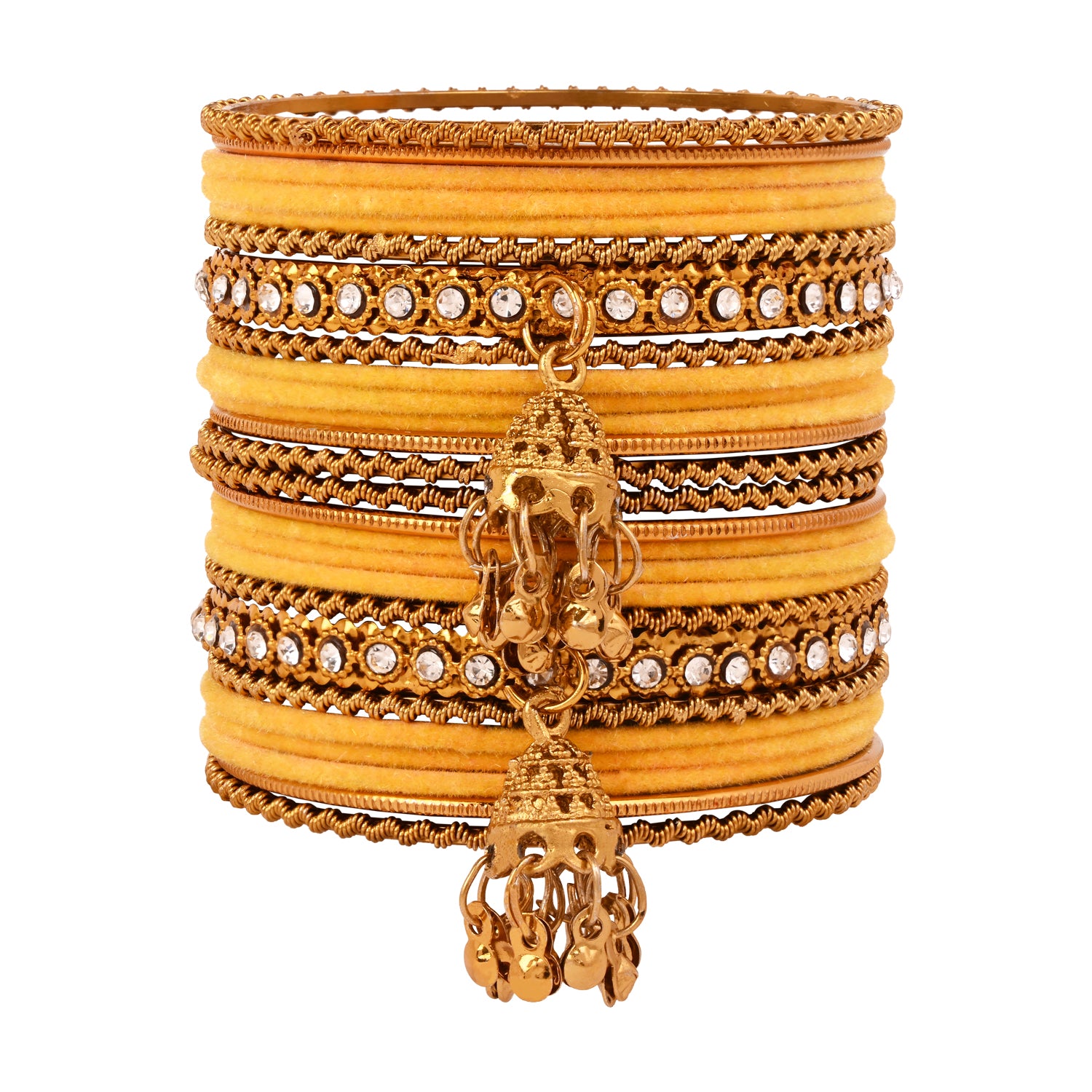 Abiya - Yellow Bangles