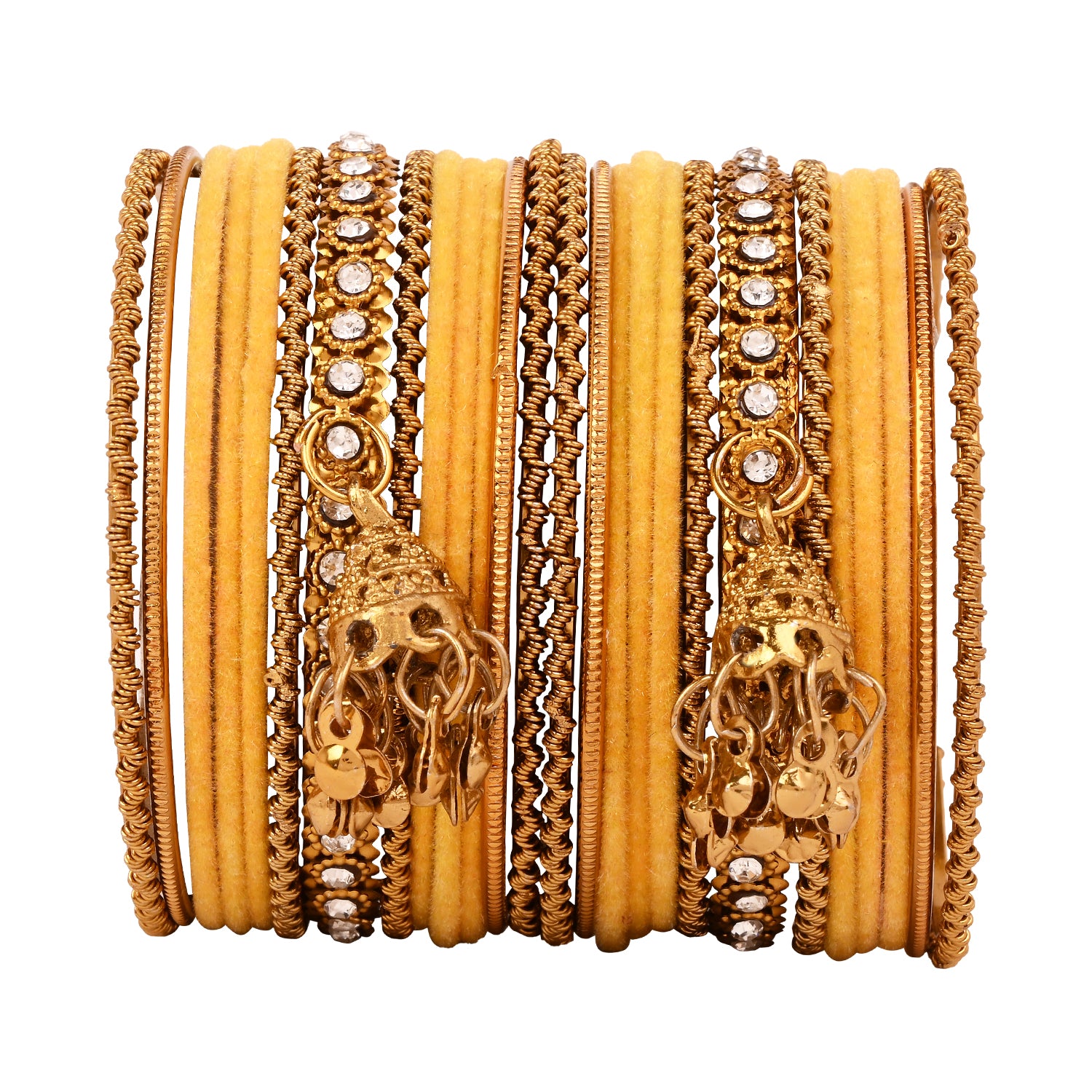 Abiya - Yellow Bangles