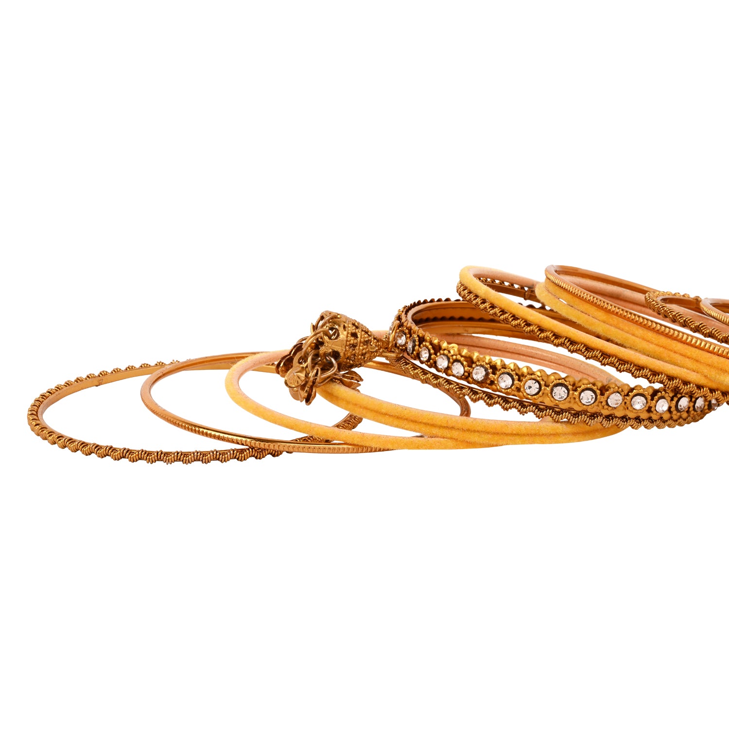 Abiya - Yellow Bangles