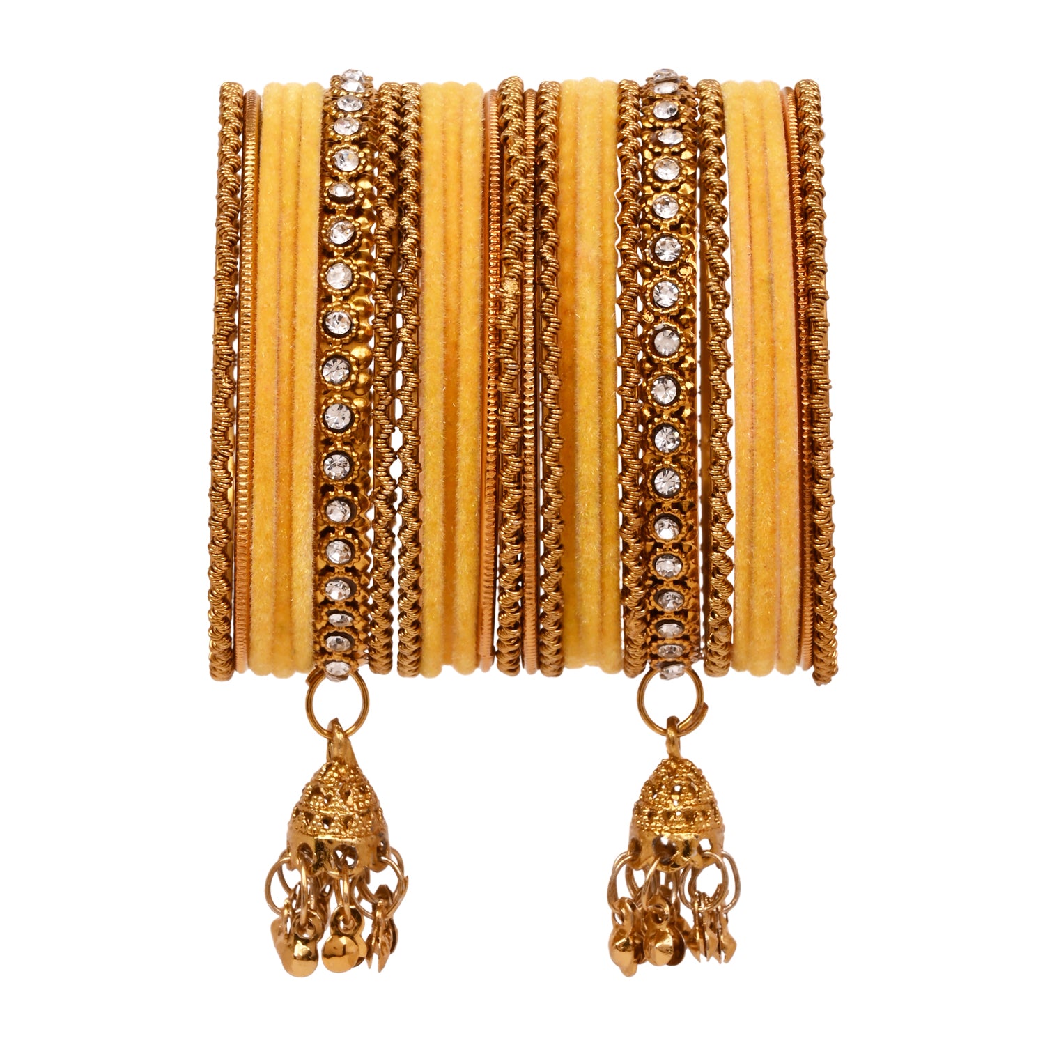 Abiya - Yellow Bangles