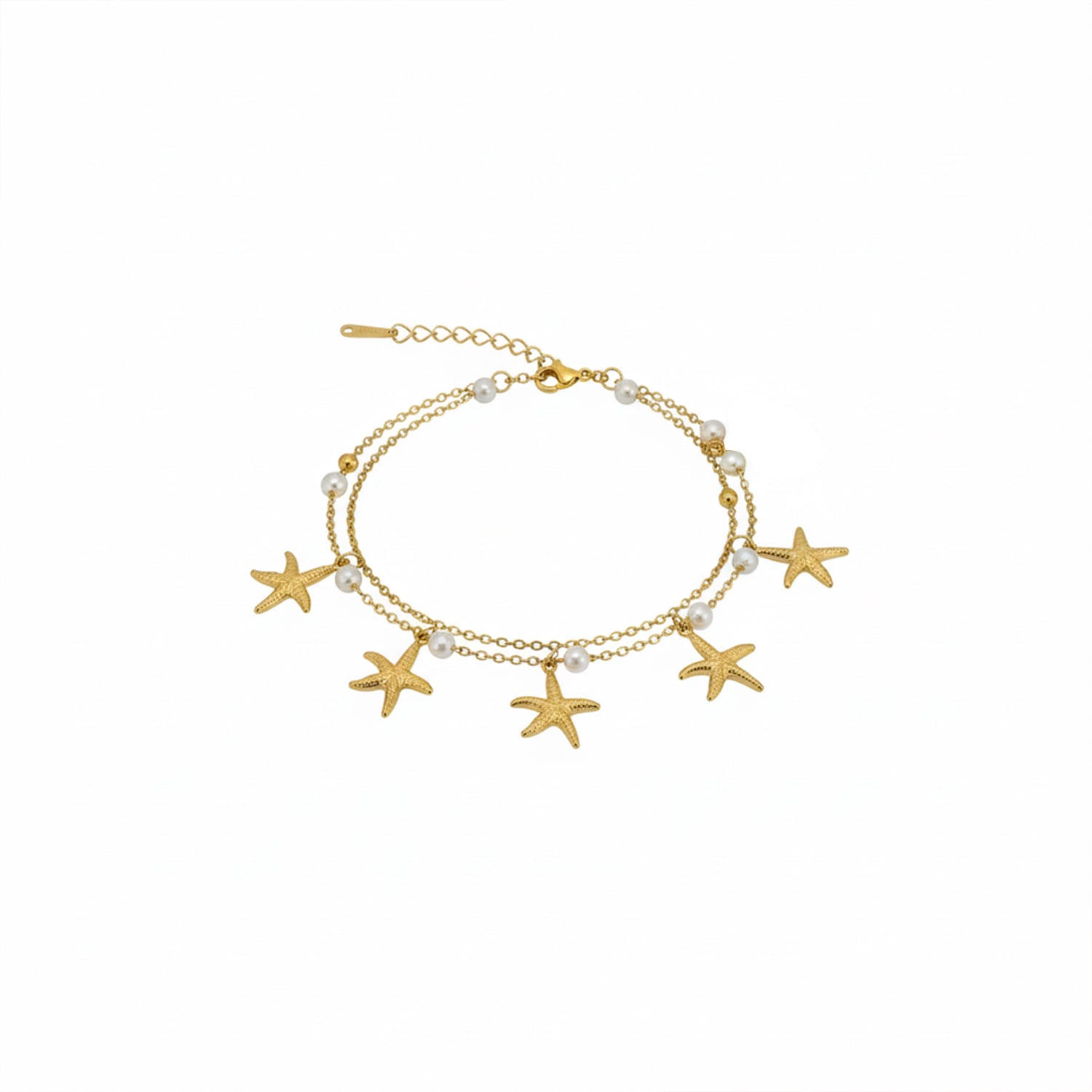 Bailey- Stylish Starfish charm Bracelet