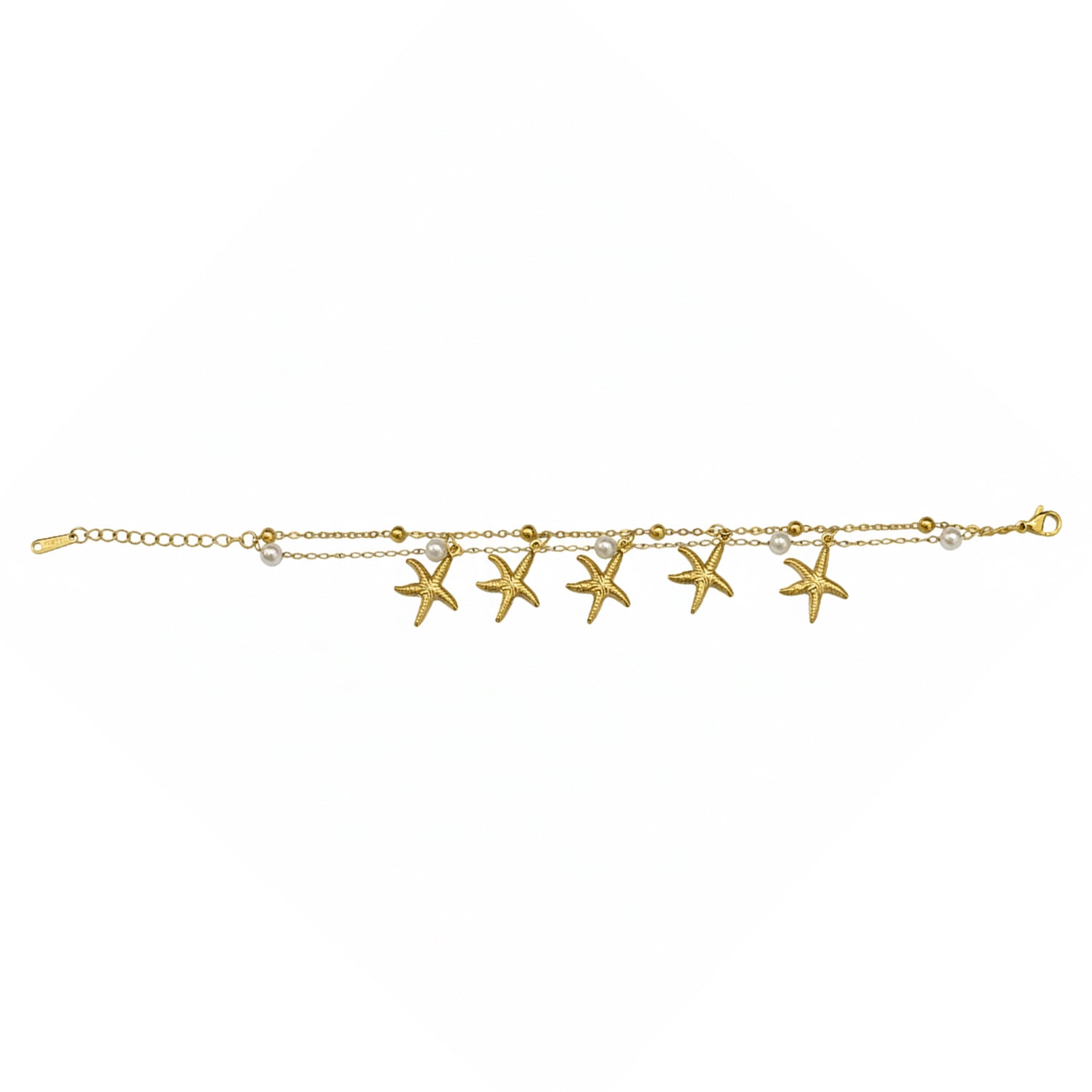 Bailey- Stylish Starfish charm Bracelet