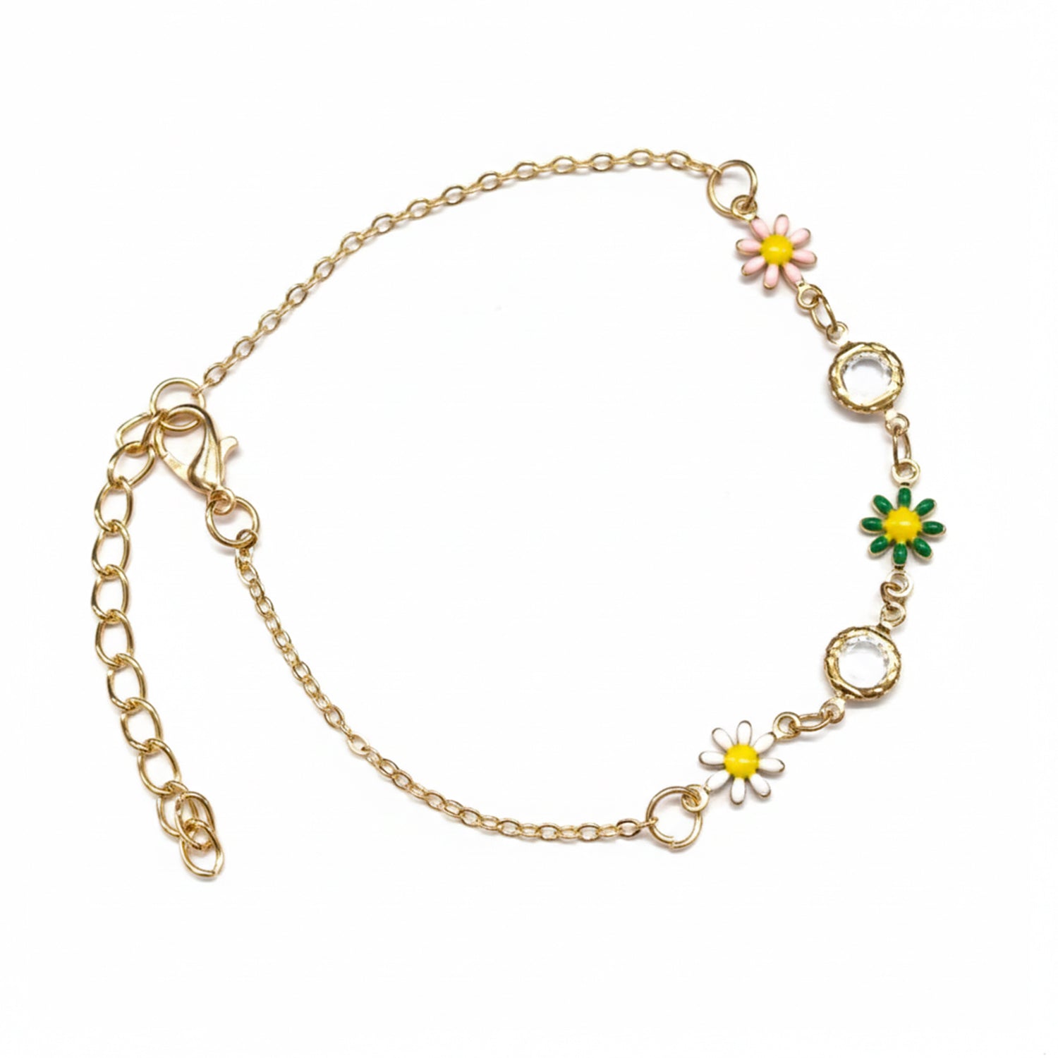 Goldie - Pack of 3 Stylish Multilayer Charm Bracelet