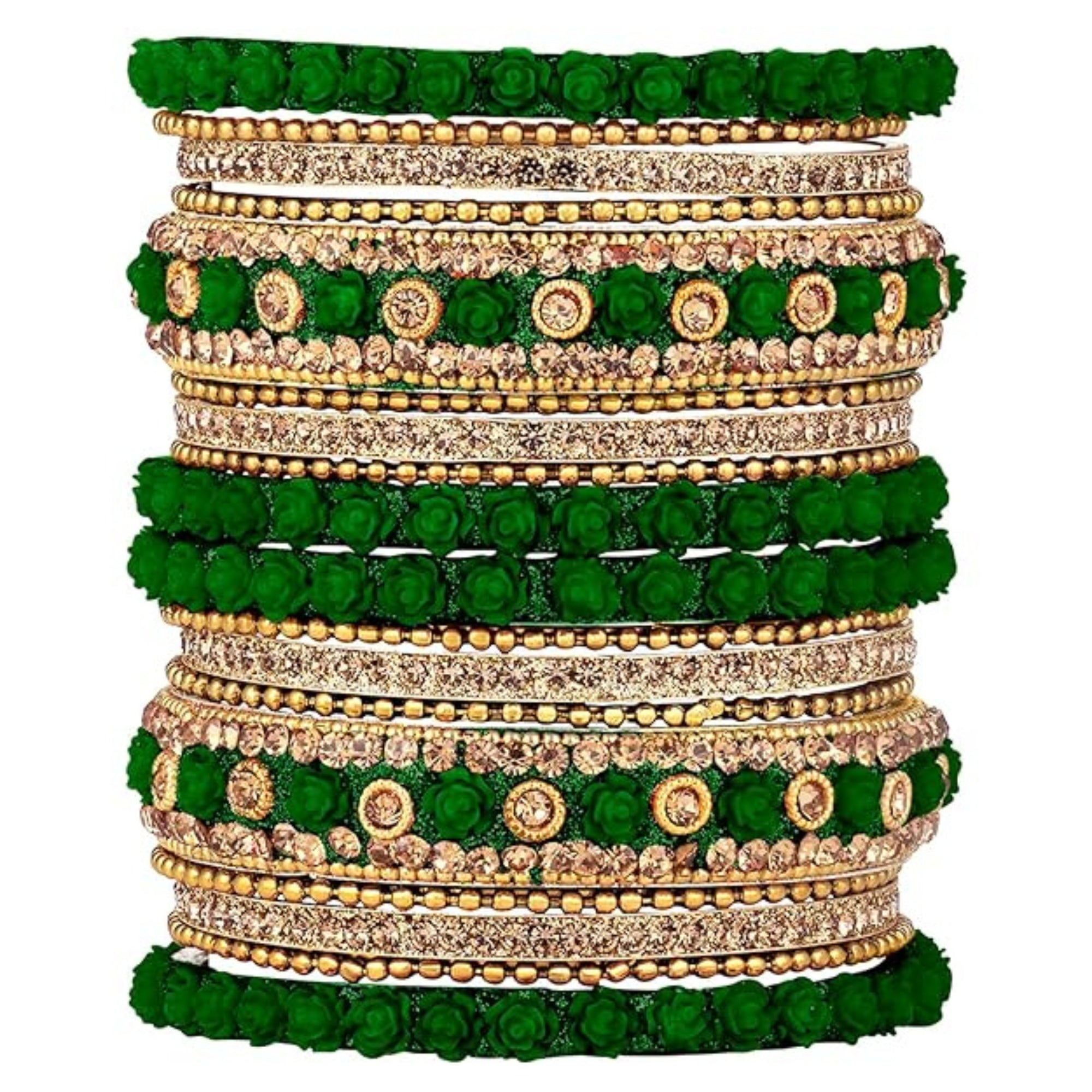 Janaki Green Bangles