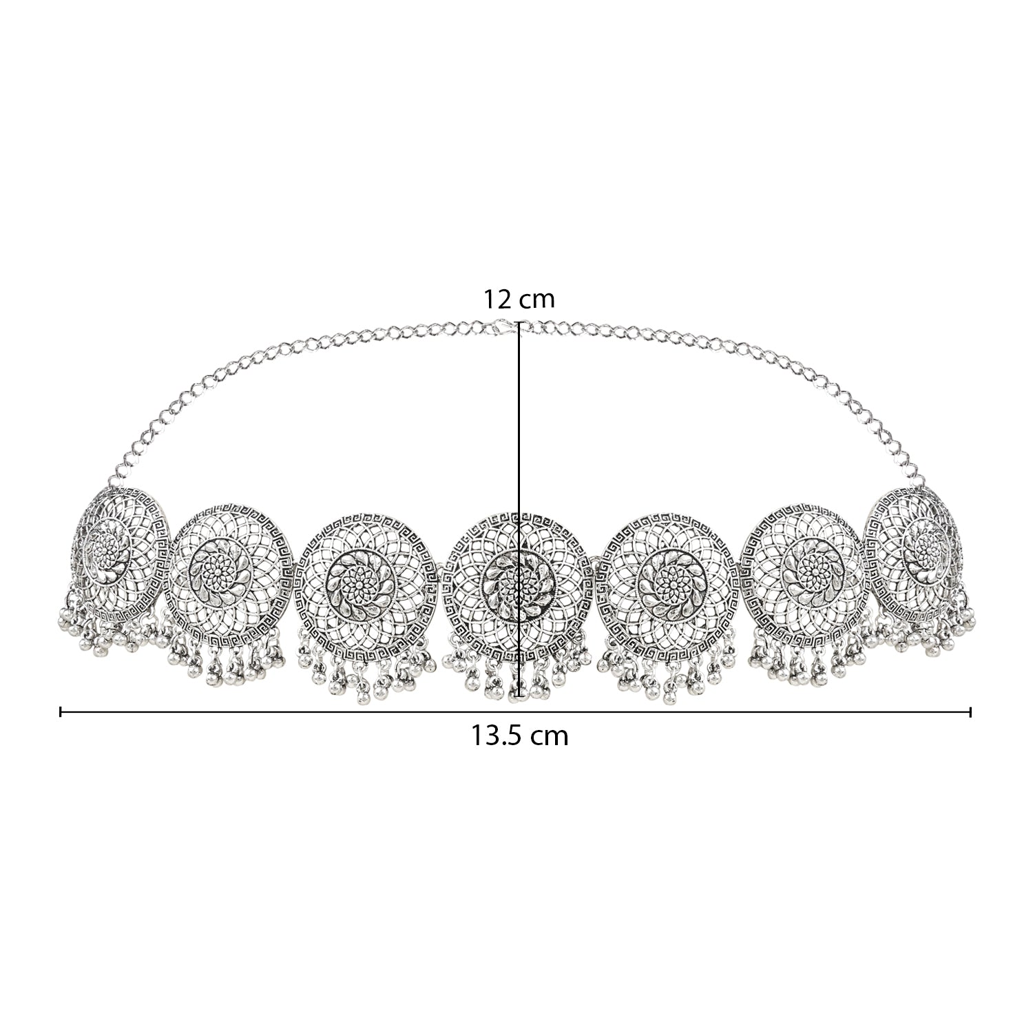 Kamika Oxidised Kamarbandh/Waist Belt