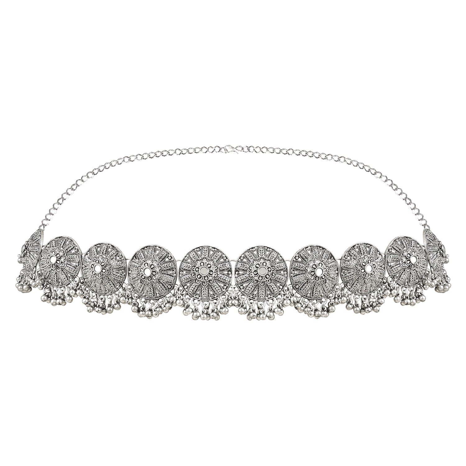 Sanjoli Oxidised Kamarbandh/Waist Belt