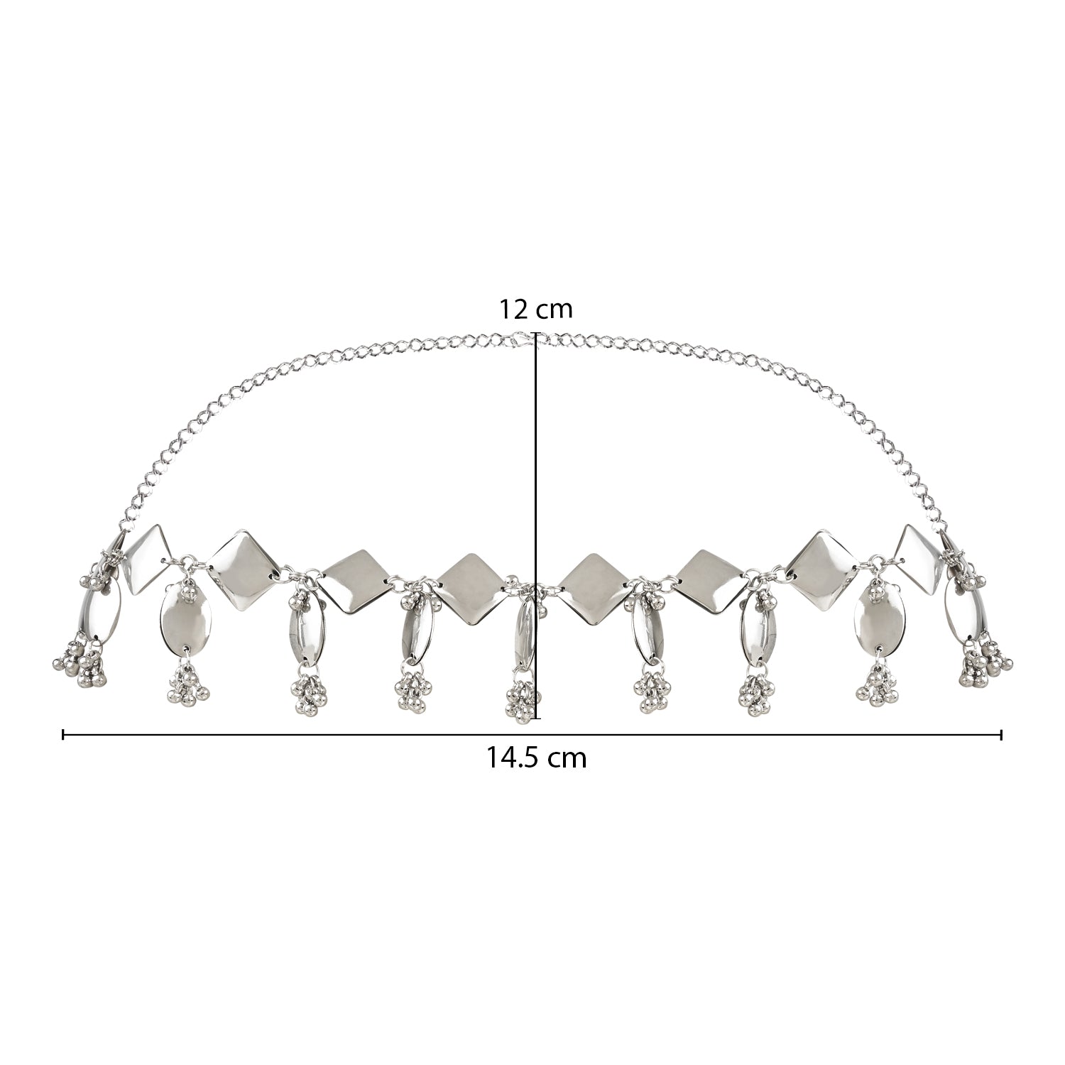 Aasmin Oxidised Kamarbandh/Waist Belt