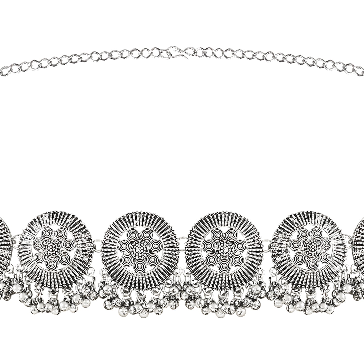 Pradha Oxidised Kamarbandh/Waist Belt