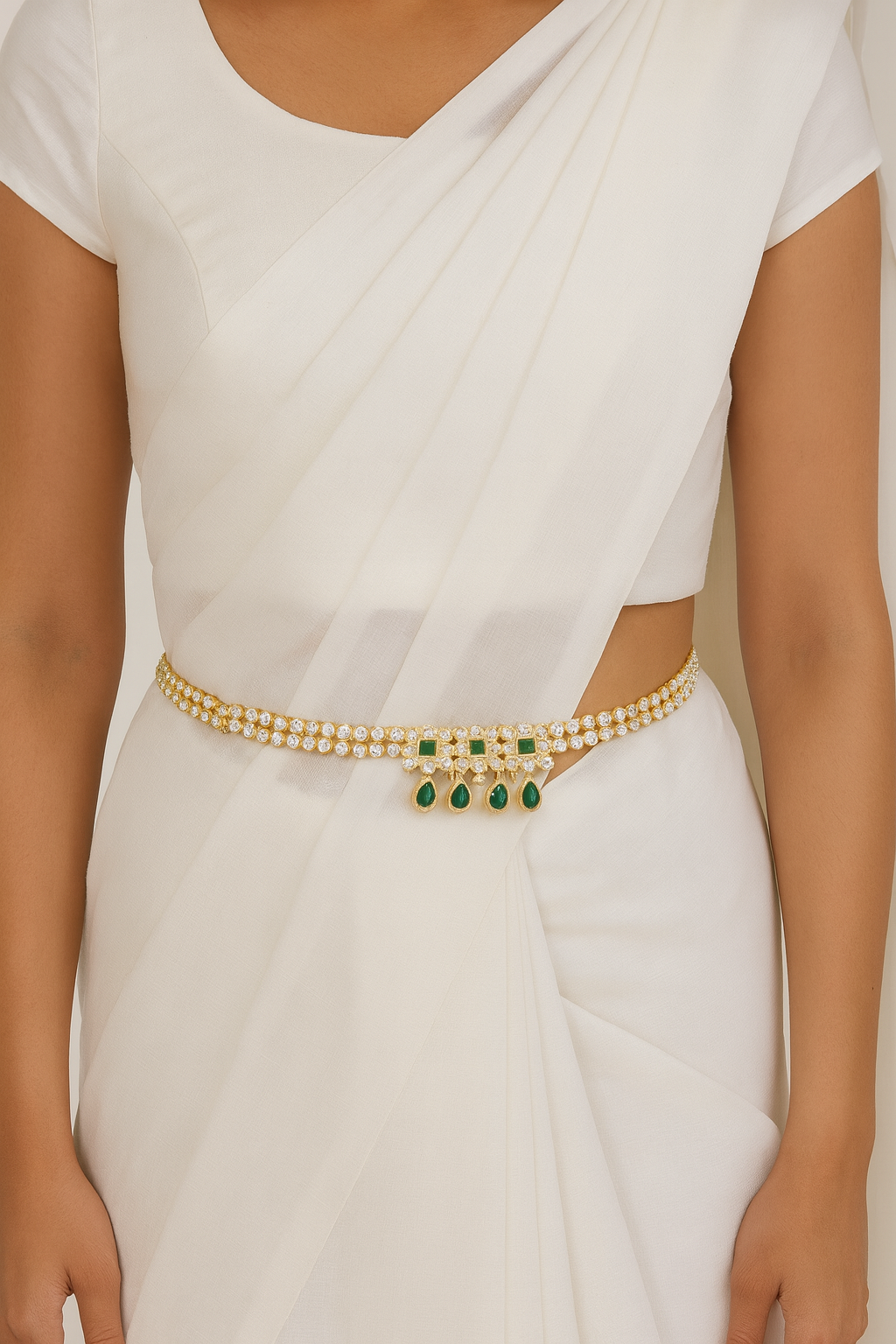 Nalina Green Waist Belt