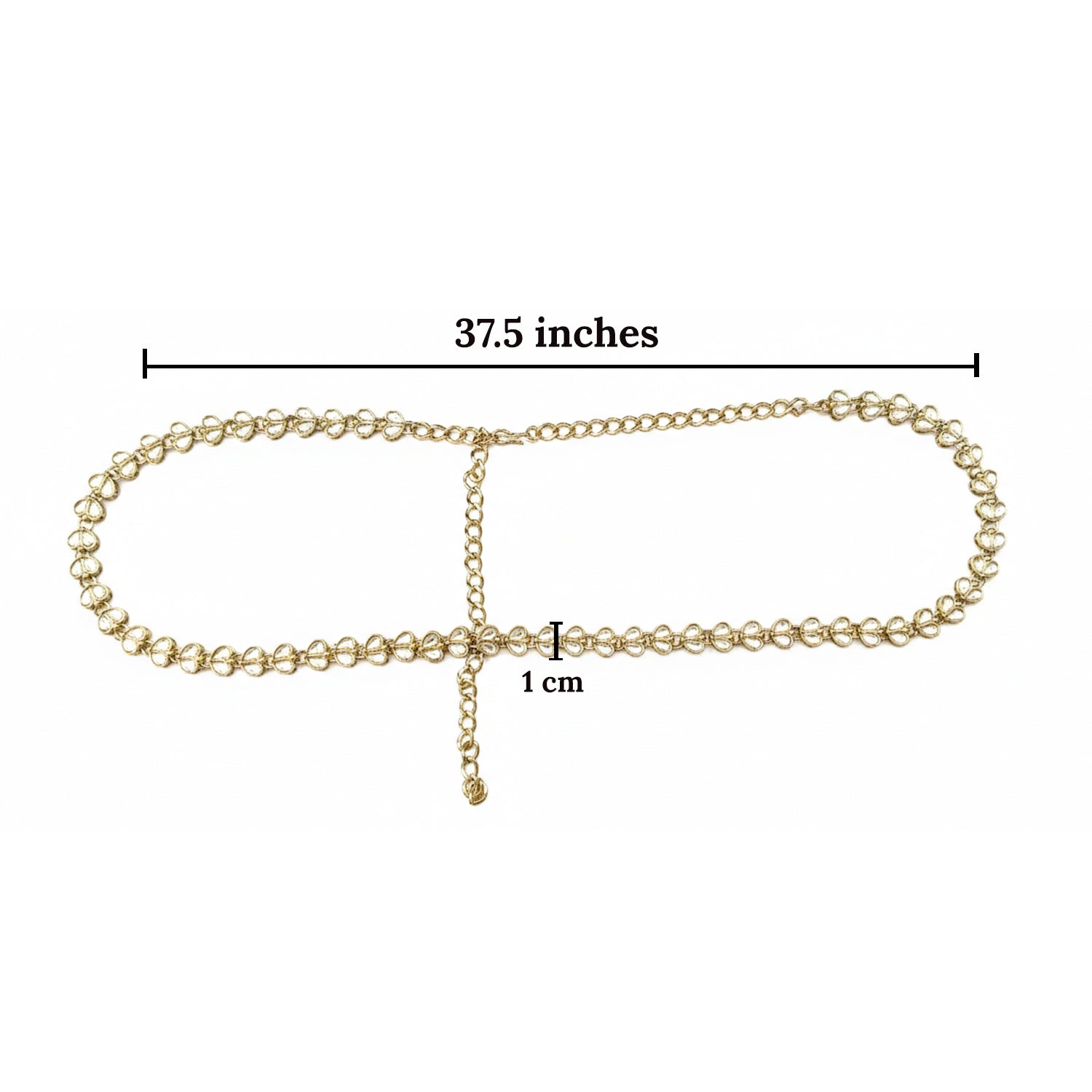 Vanshika- Elegant Kundan Kamarbandh