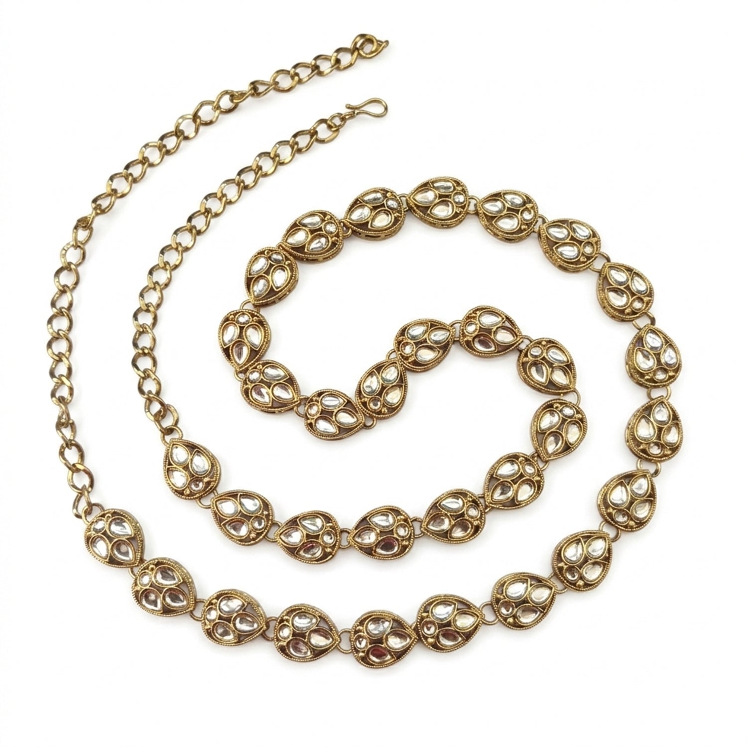 Rukhsar- Antique Kundan Kamarbandh