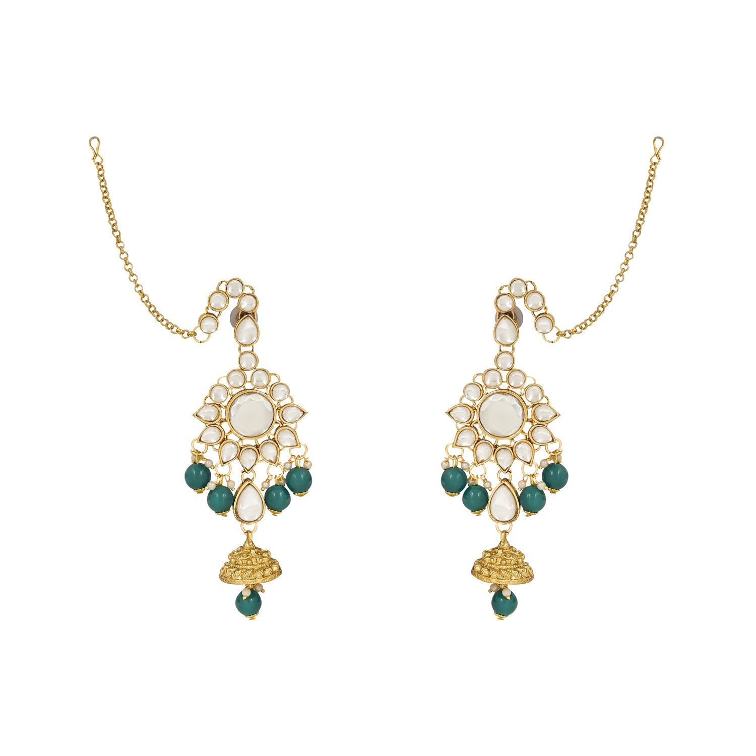 Suhasini Green Bridal Jewellery Set