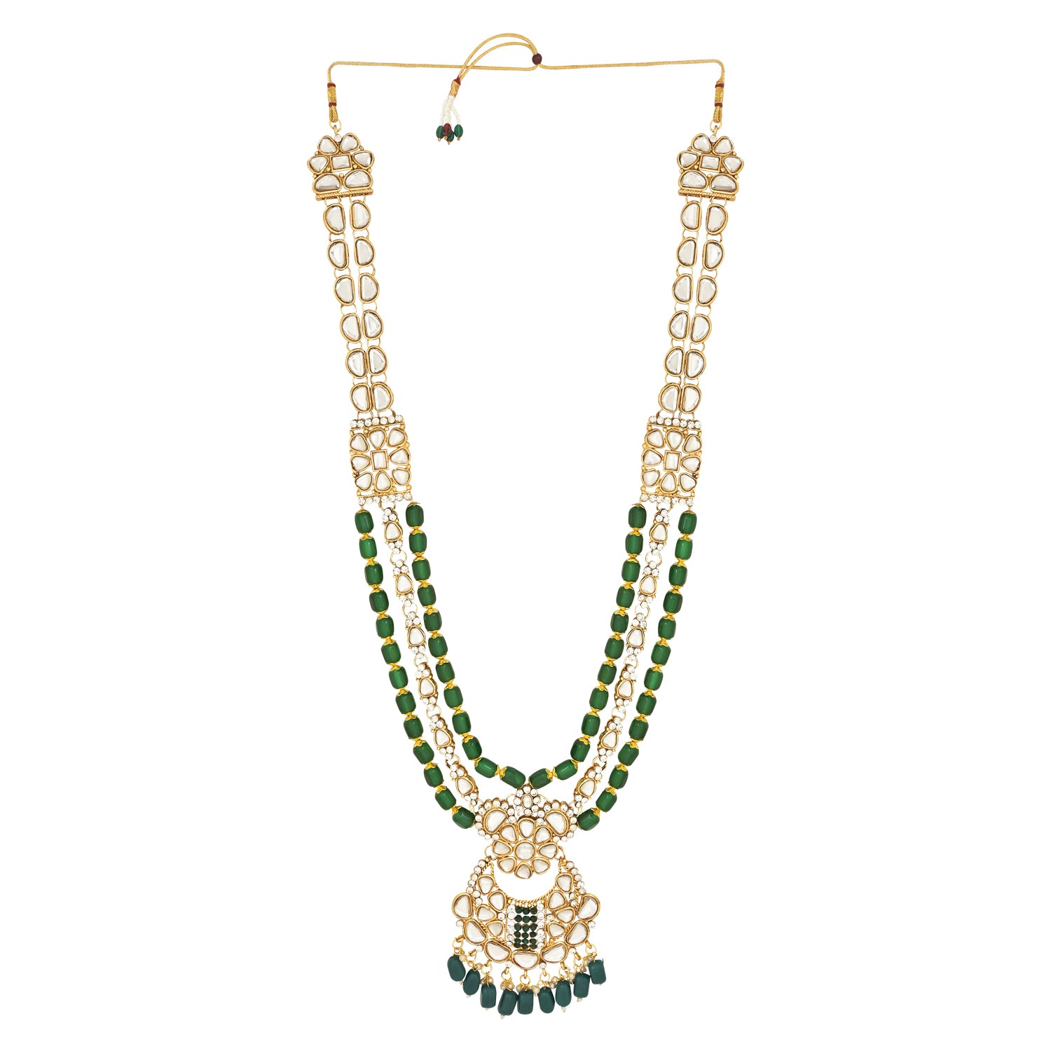 Vaibhavi Green Bridal Jewellery Set