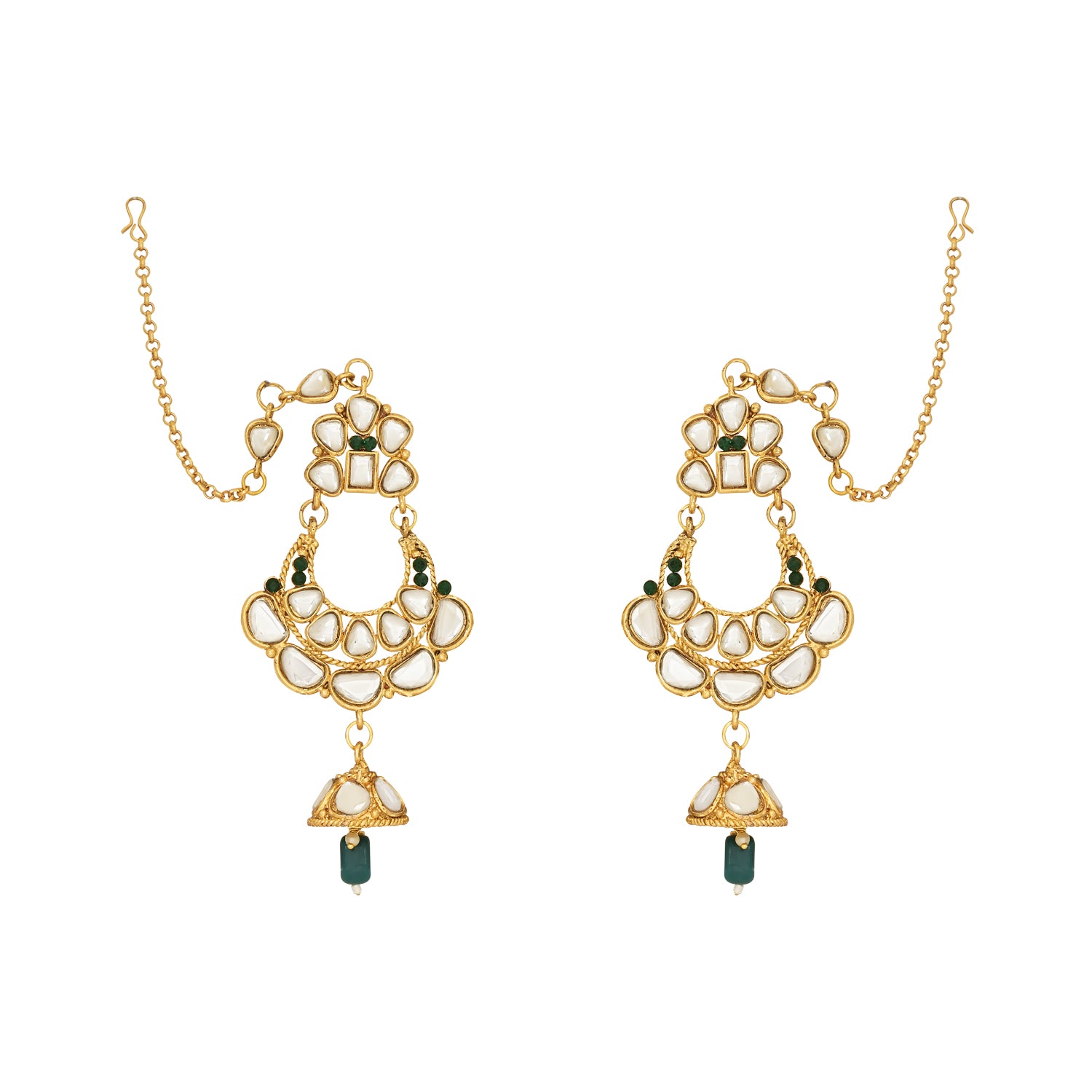 Vaibhavi Green Bridal Jewellery Set