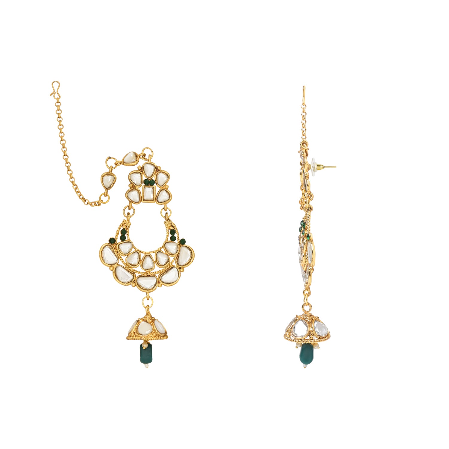 Vaibhavi Green Bridal Jewellery Set