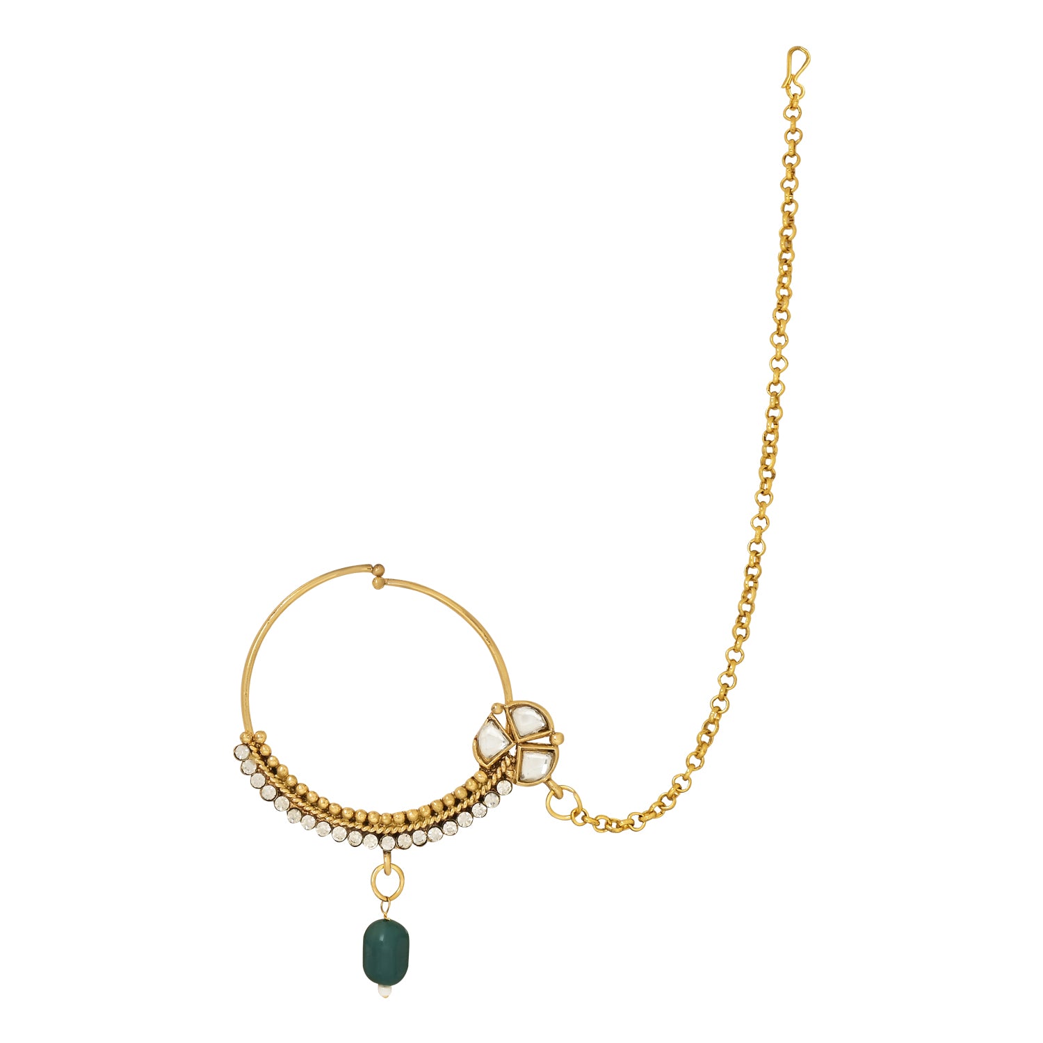 Vaibhavi Green Bridal Jewellery Set