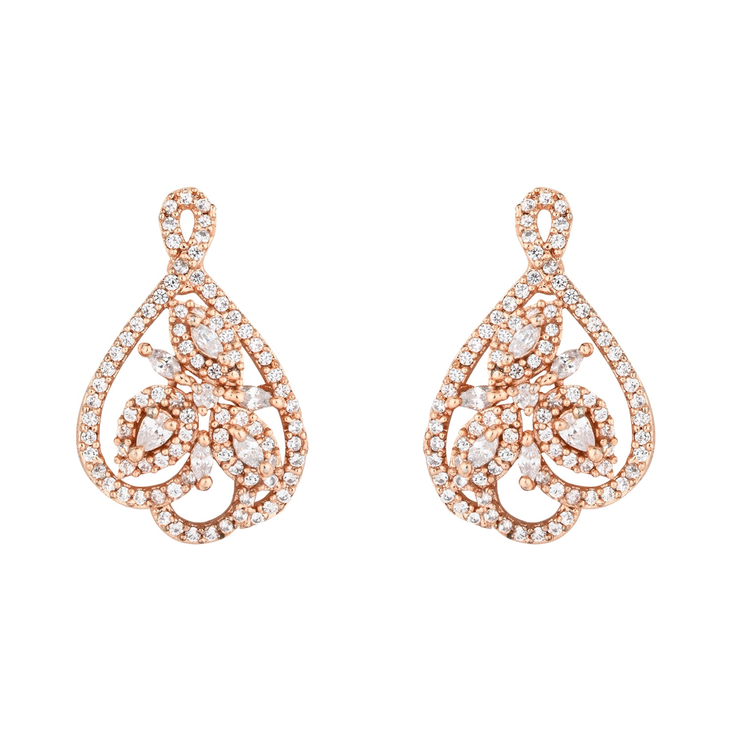 Angela Rose Gold Pendant Set