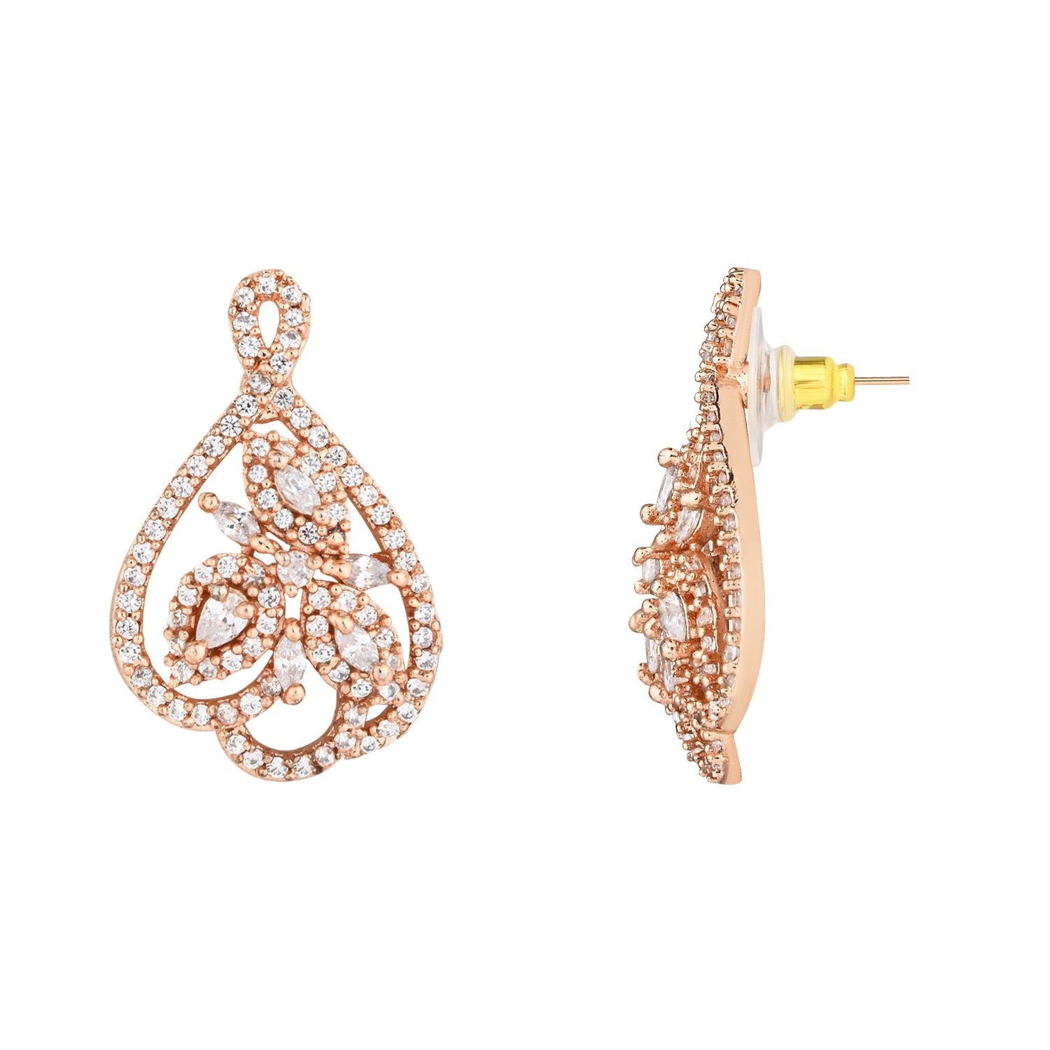 Angela Rose Gold Pendant Set