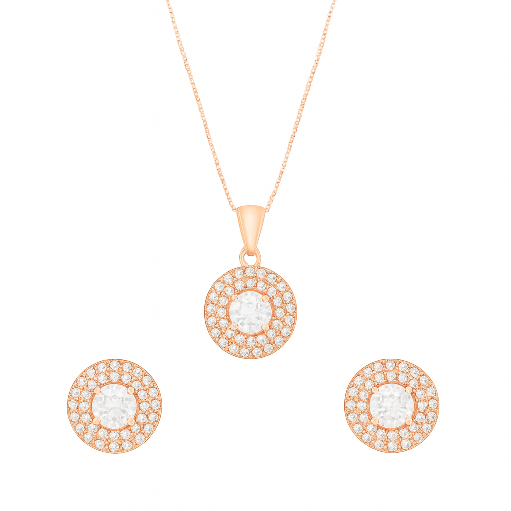 Sophie Rose Gold Pendant Set