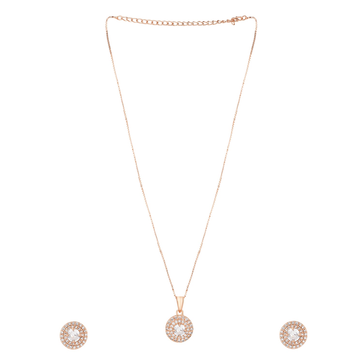 Sophie Rose Gold Pendant Set