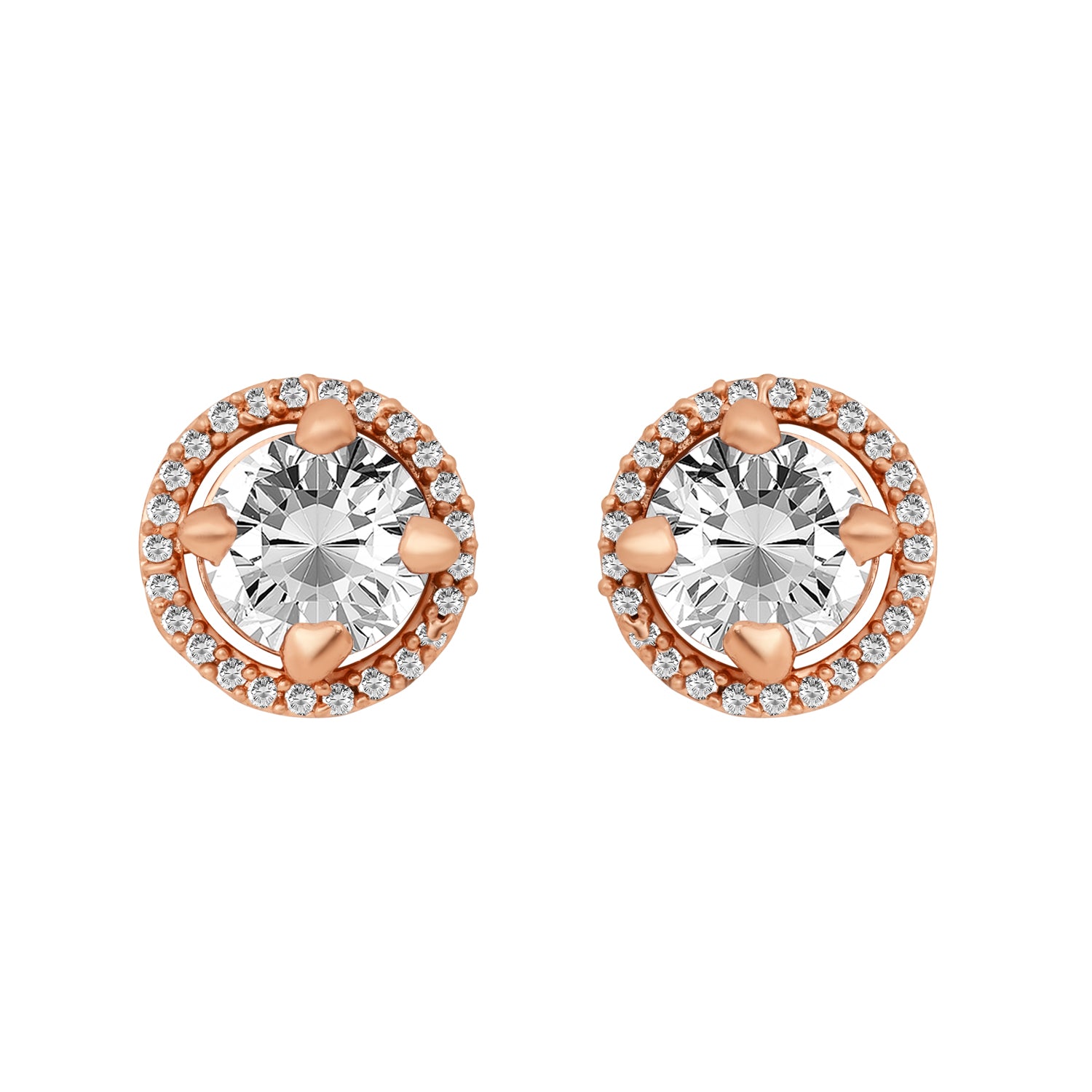 Elvisha RoseGold Pendant Set