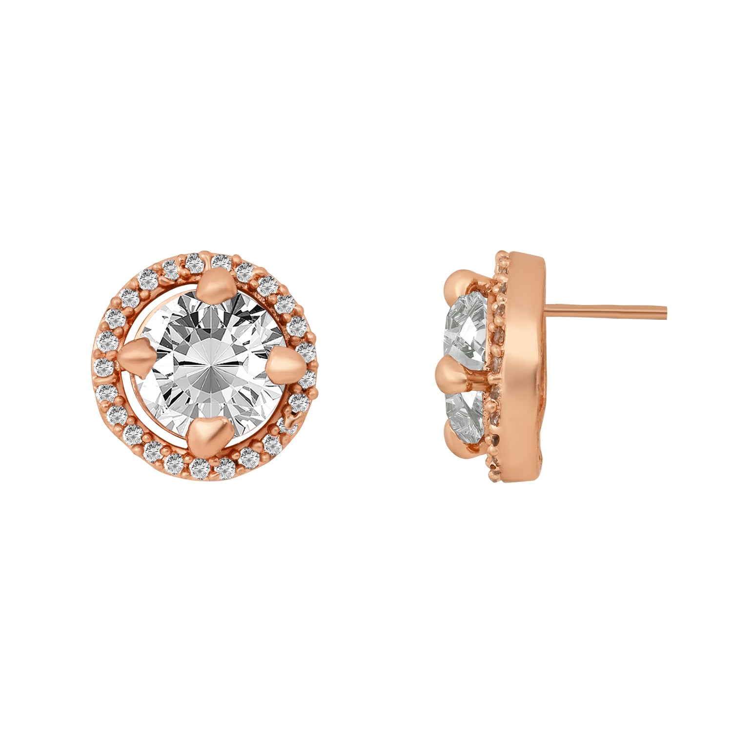 Elvisha RoseGold Pendant Set