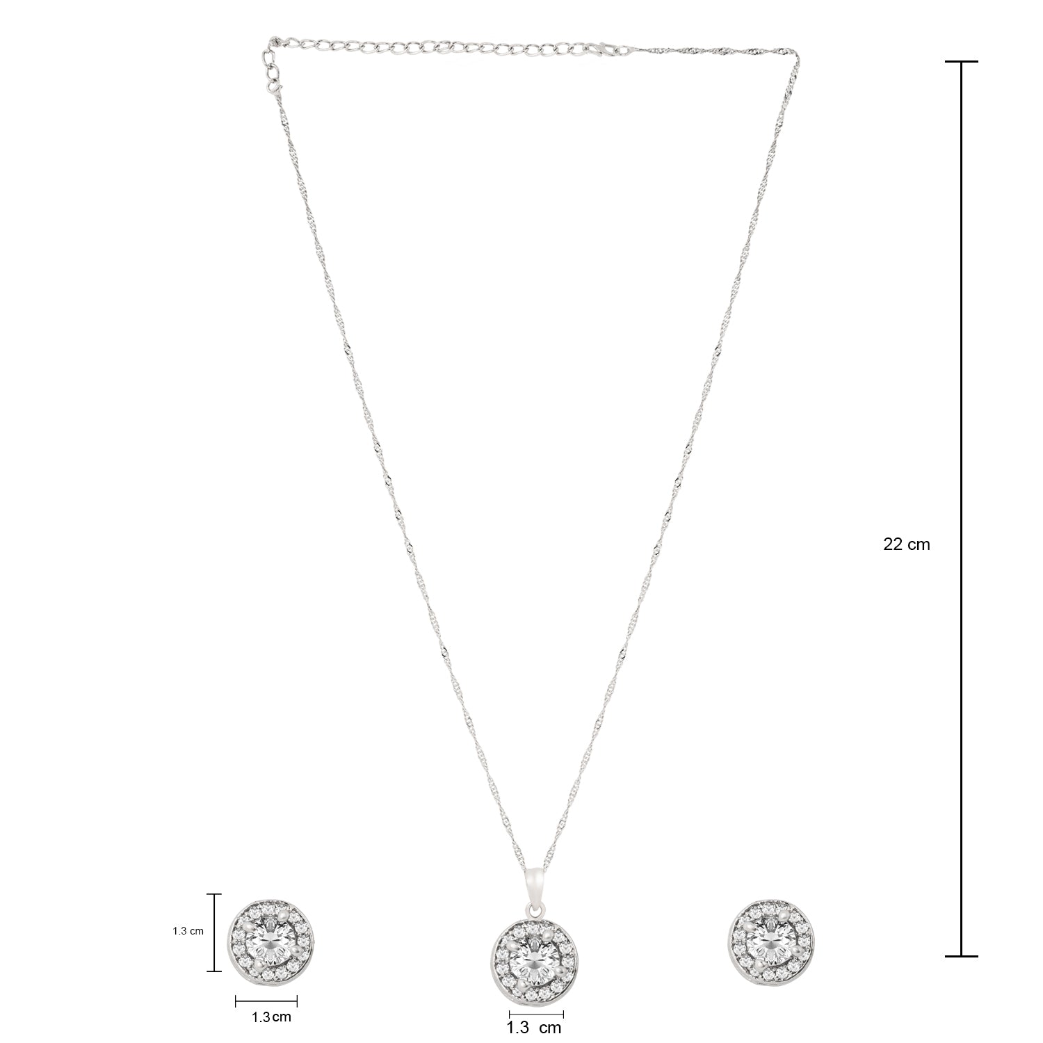 Elvisha Shine Pendant Set