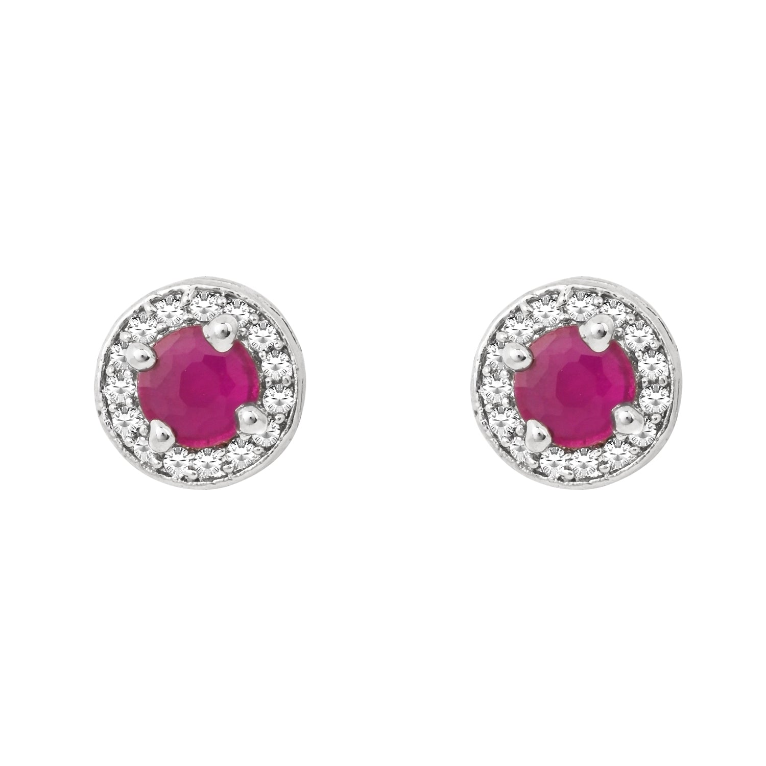 Elvisha Pink Pendant Set