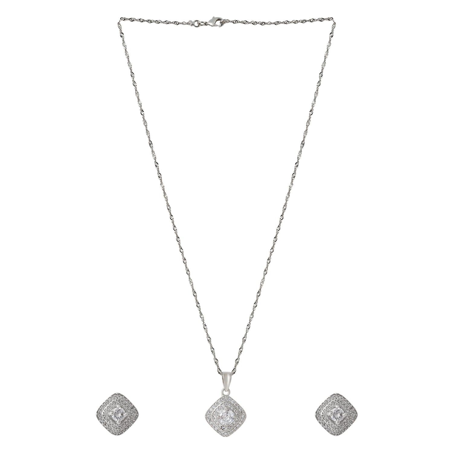 Zayra Shine Pendant Set