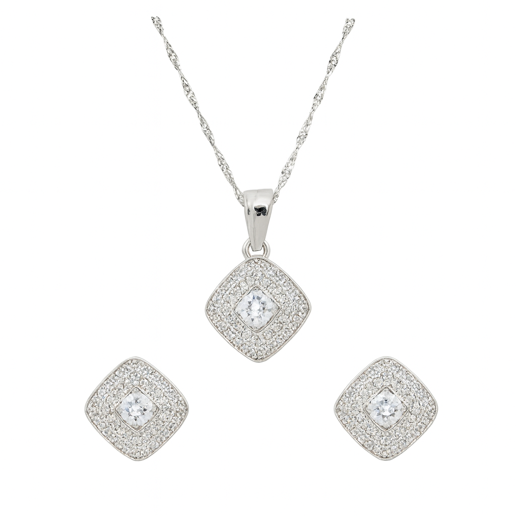 Zayra Shine Pendant Set