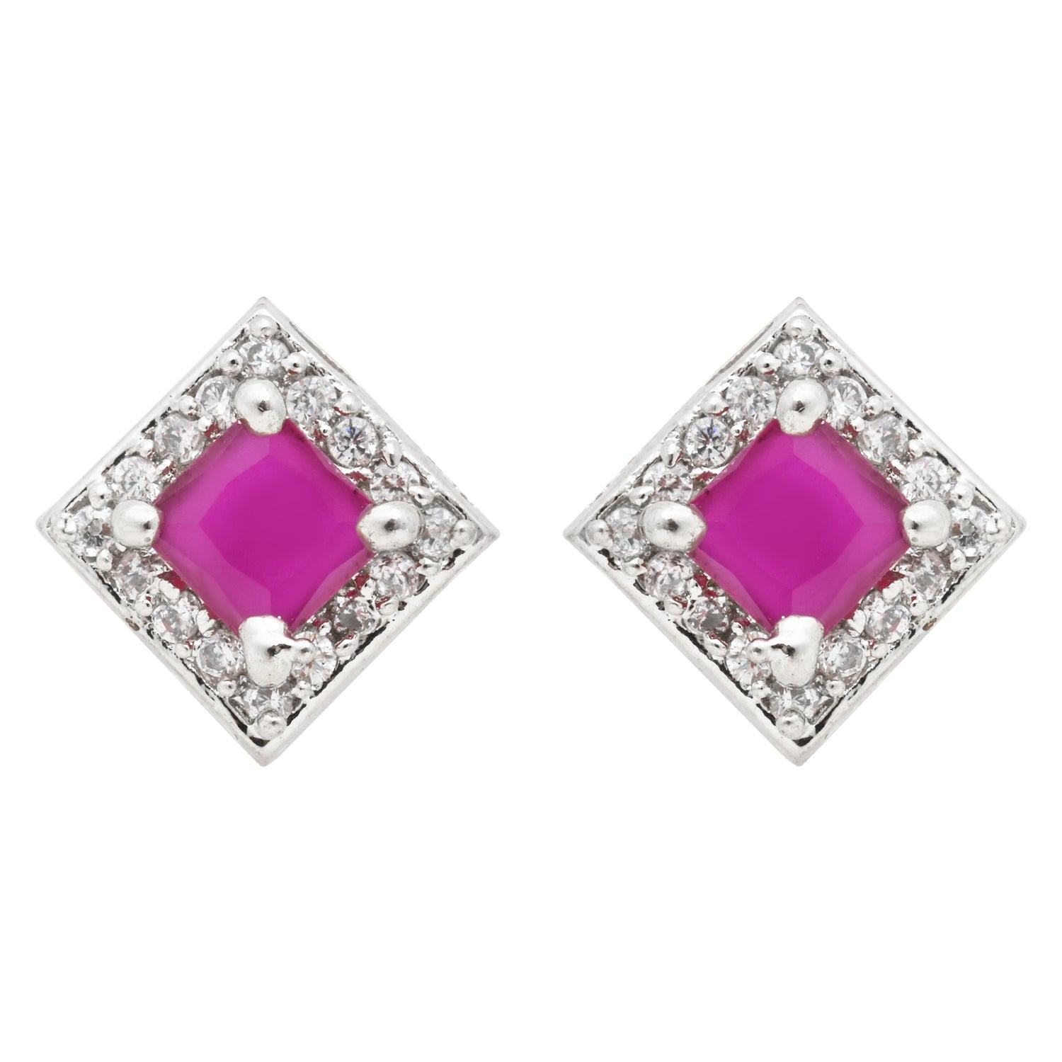 Eshnya Pink Pendant Set