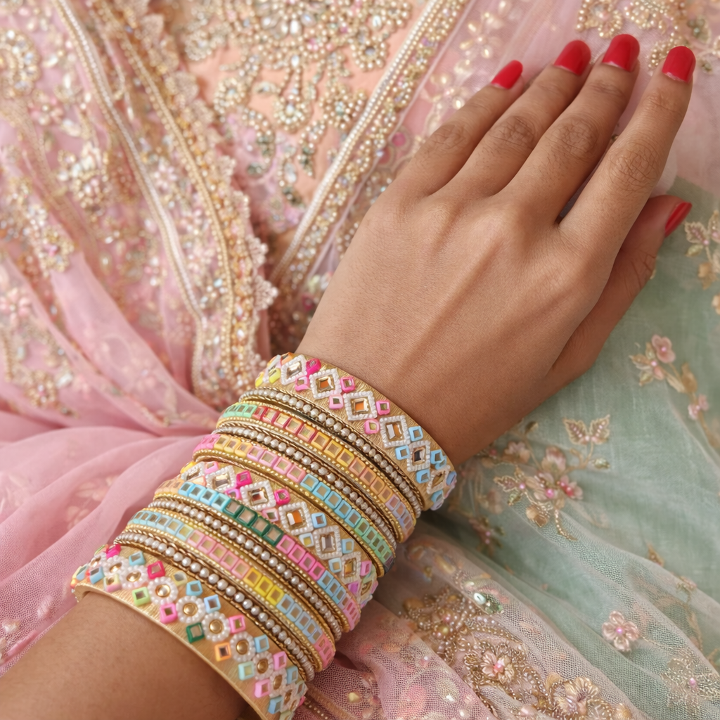 Sharmin Multicolour Bangles