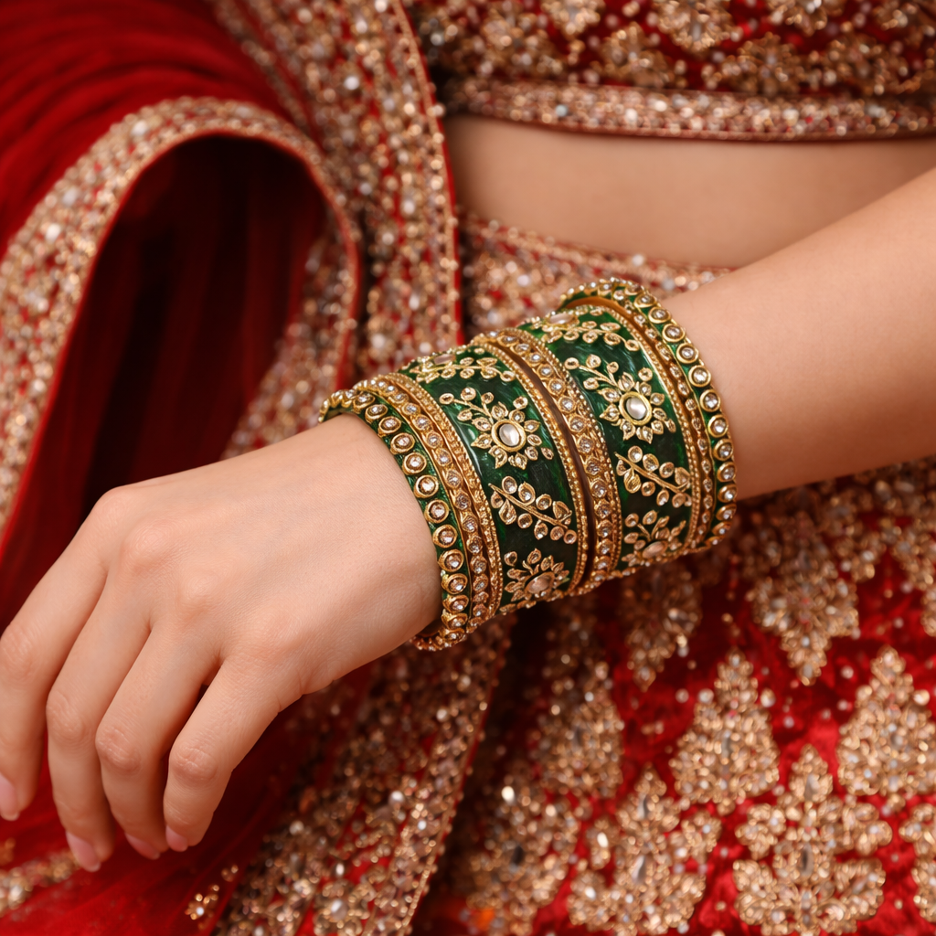 Esha Green Bangles