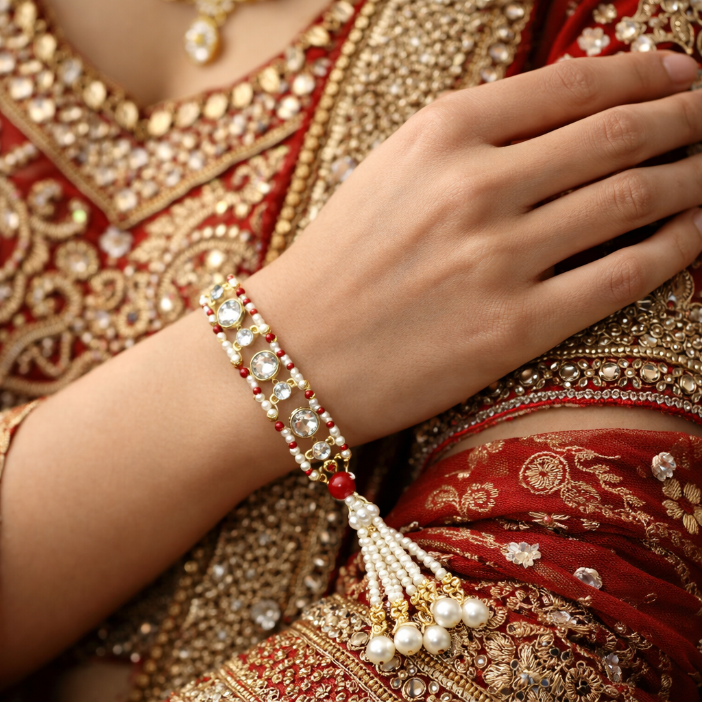 Sheeza Maroon Bracelets