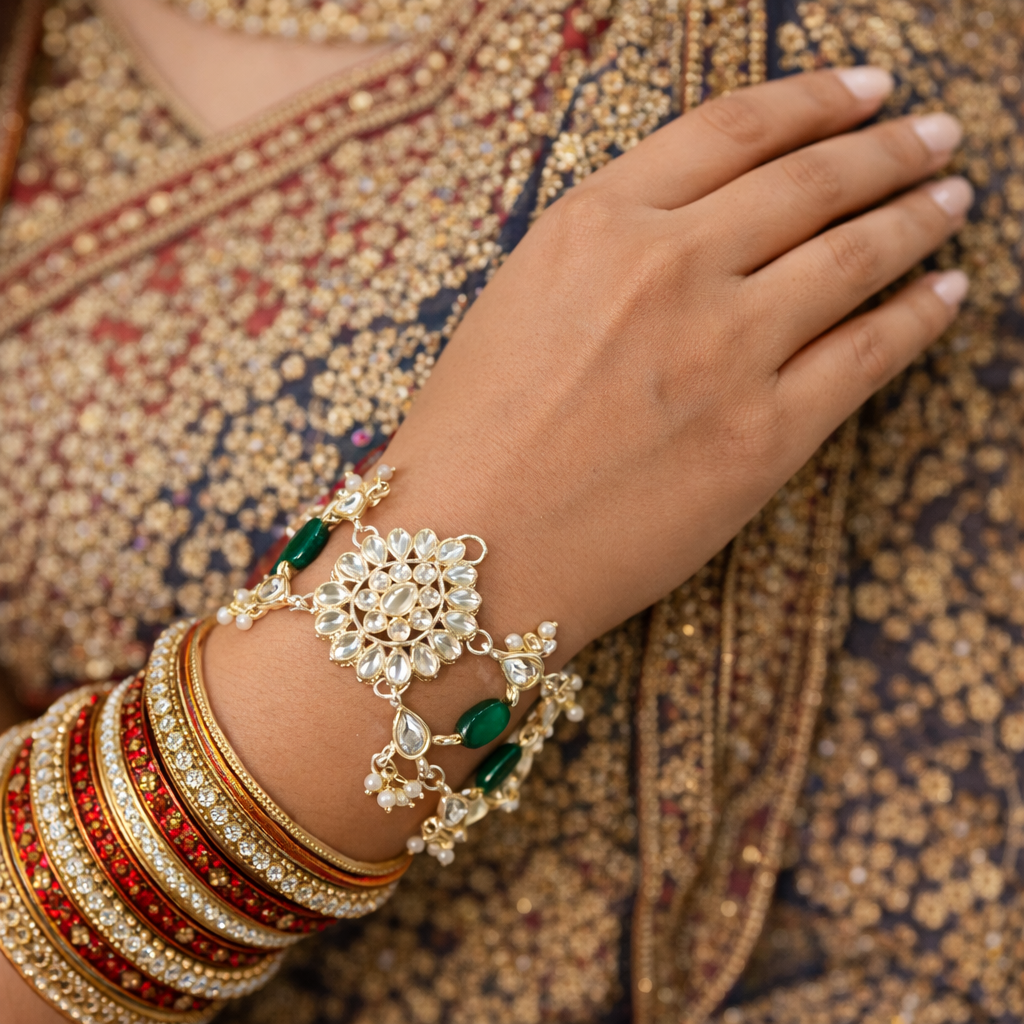 ANAM - 2 Way Versatile Green HaathPanja